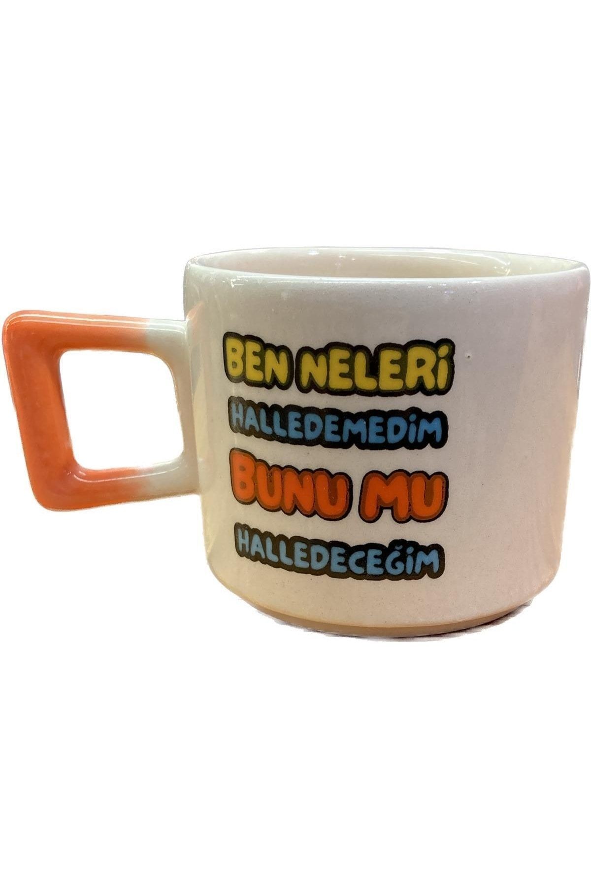 Ben Neleri Halledemedim Köşeli Kupa