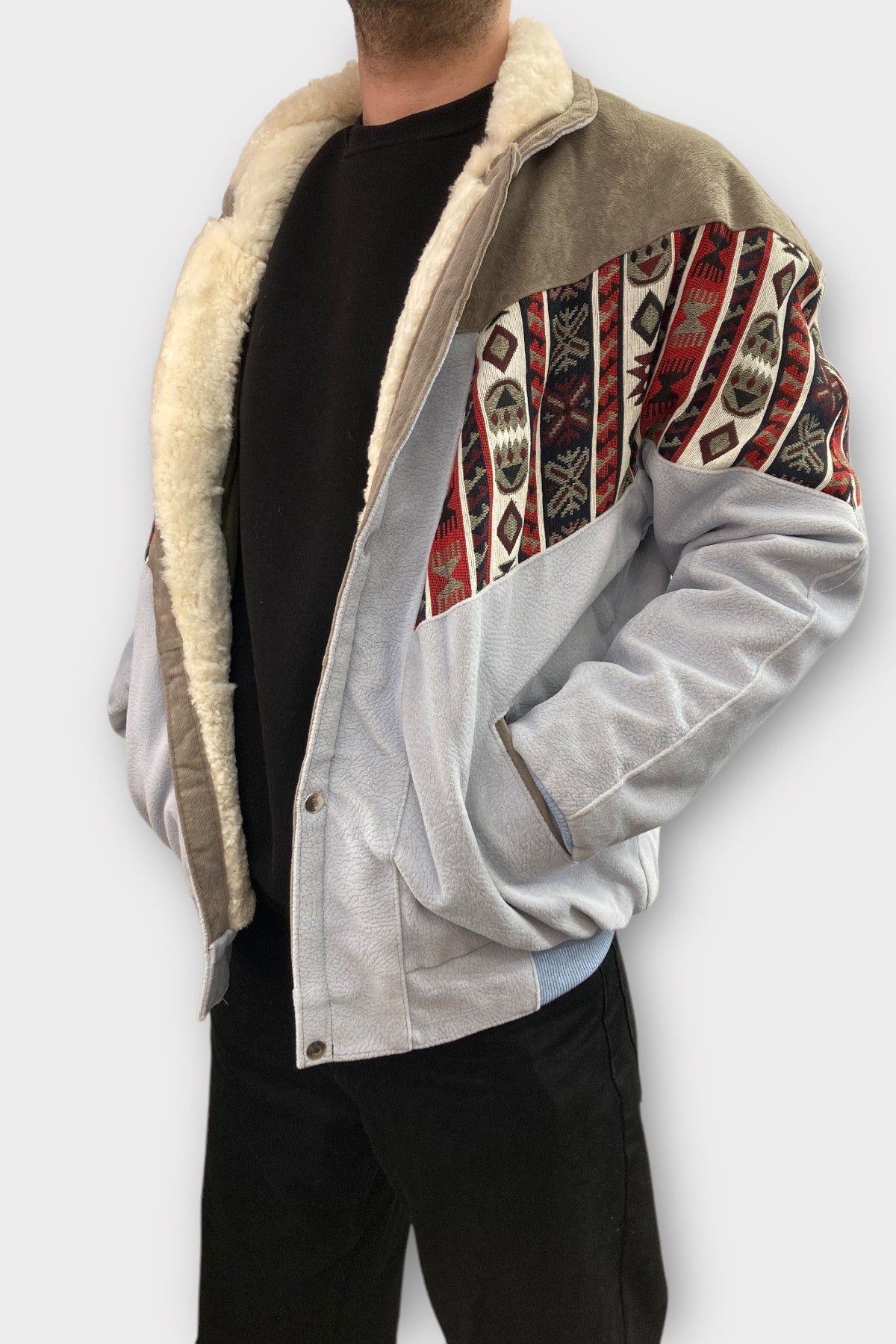 Unisex Vintage Pattern Jacket - Product Code: 7042