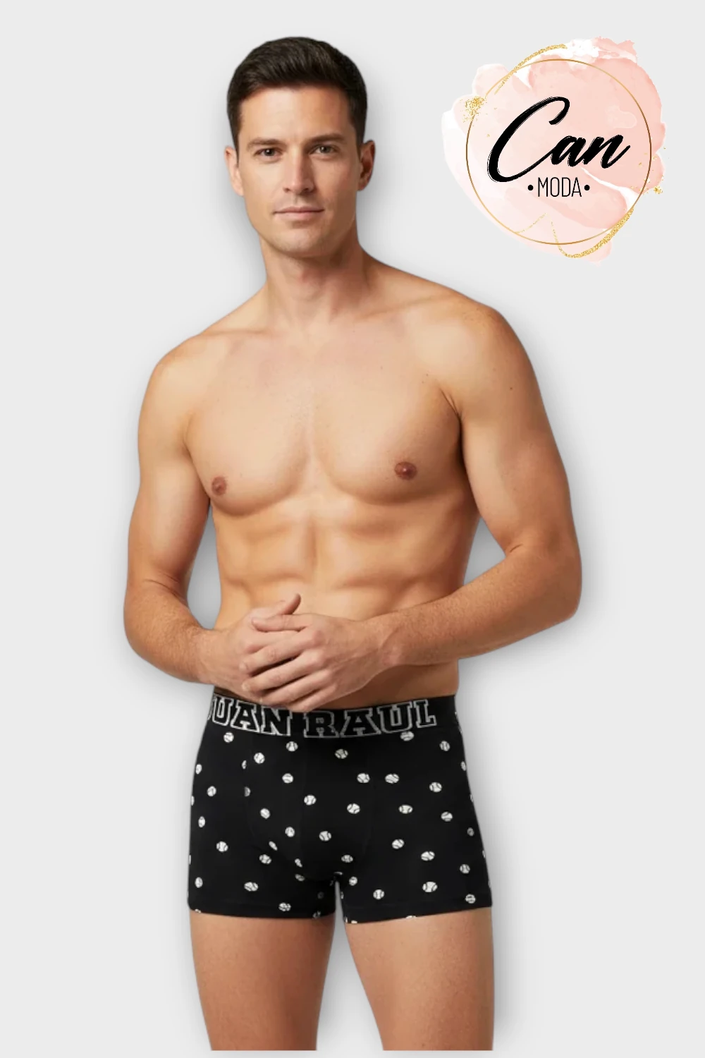 Tenis Topu Desenli Boxer - DB274