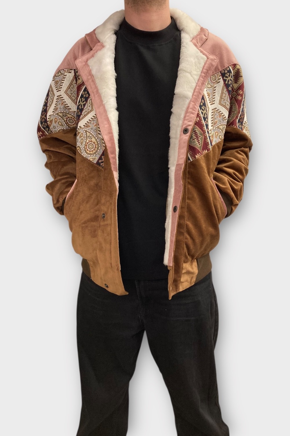 Unisex Vintage Pattern Jacket - Product Code: 7042