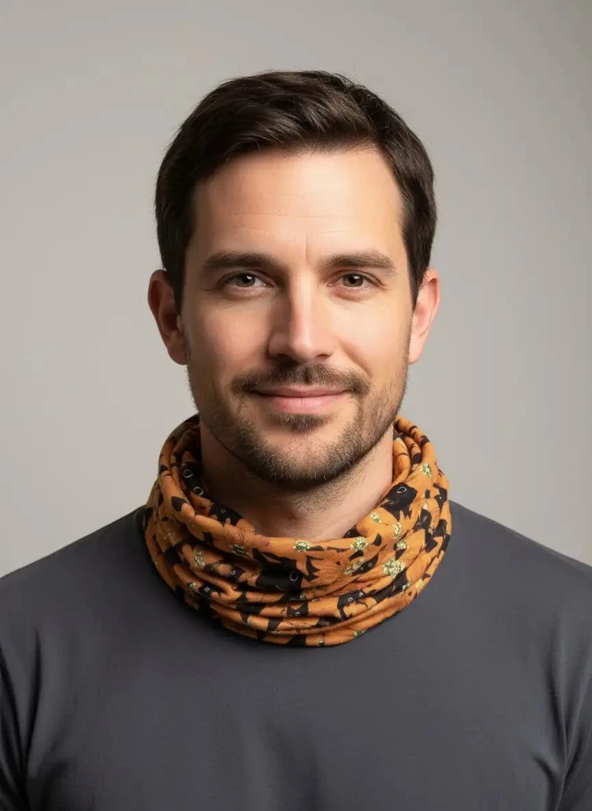 Kedi Temalı Buff - 25x47 cm - BF220