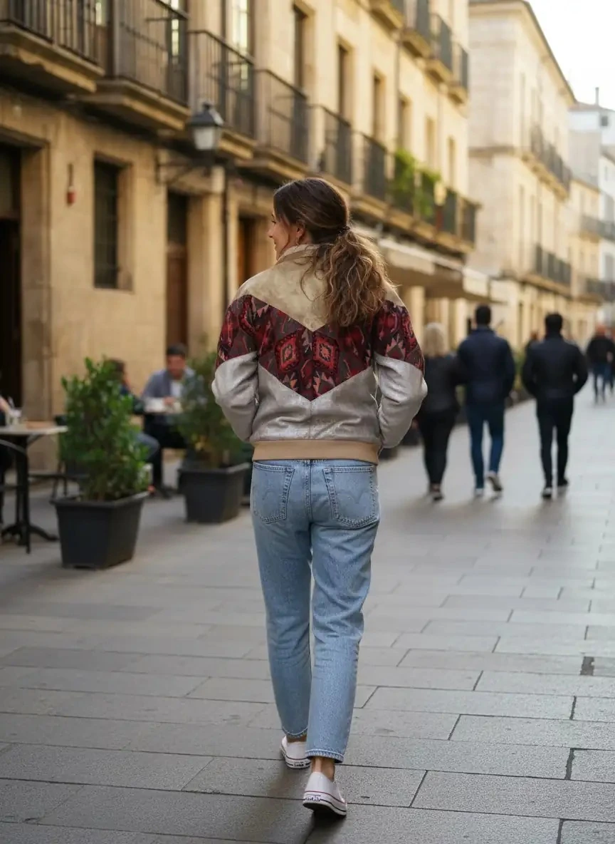 Unisex Vintage Pattern Jacket - Product Code: 6629