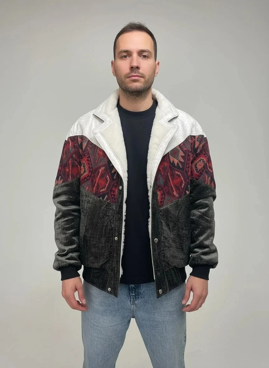 Unisex Vintage Pattern Jacket - Product Code: 7042