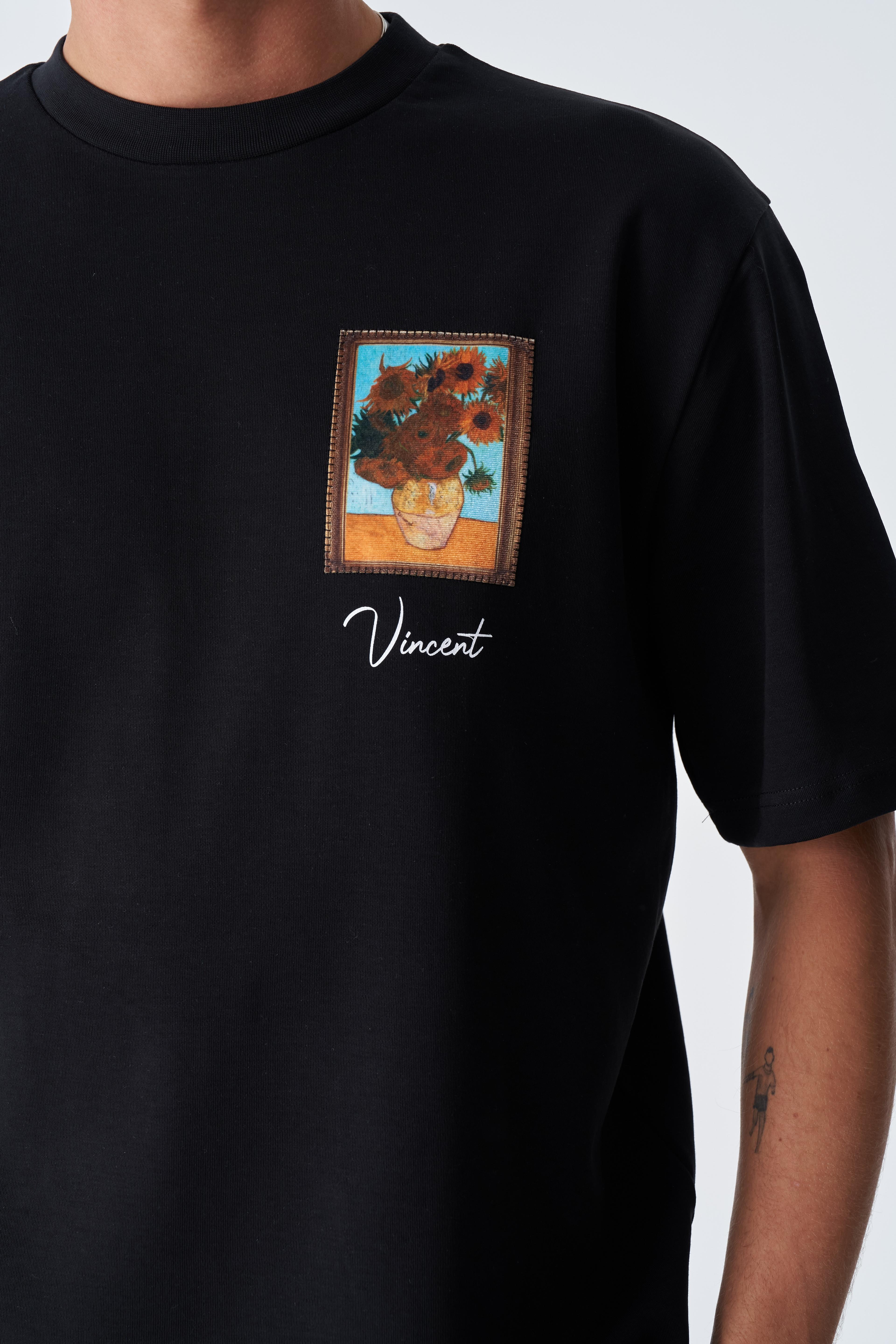 One Day Rahat Kesim T-shirt - Siyah