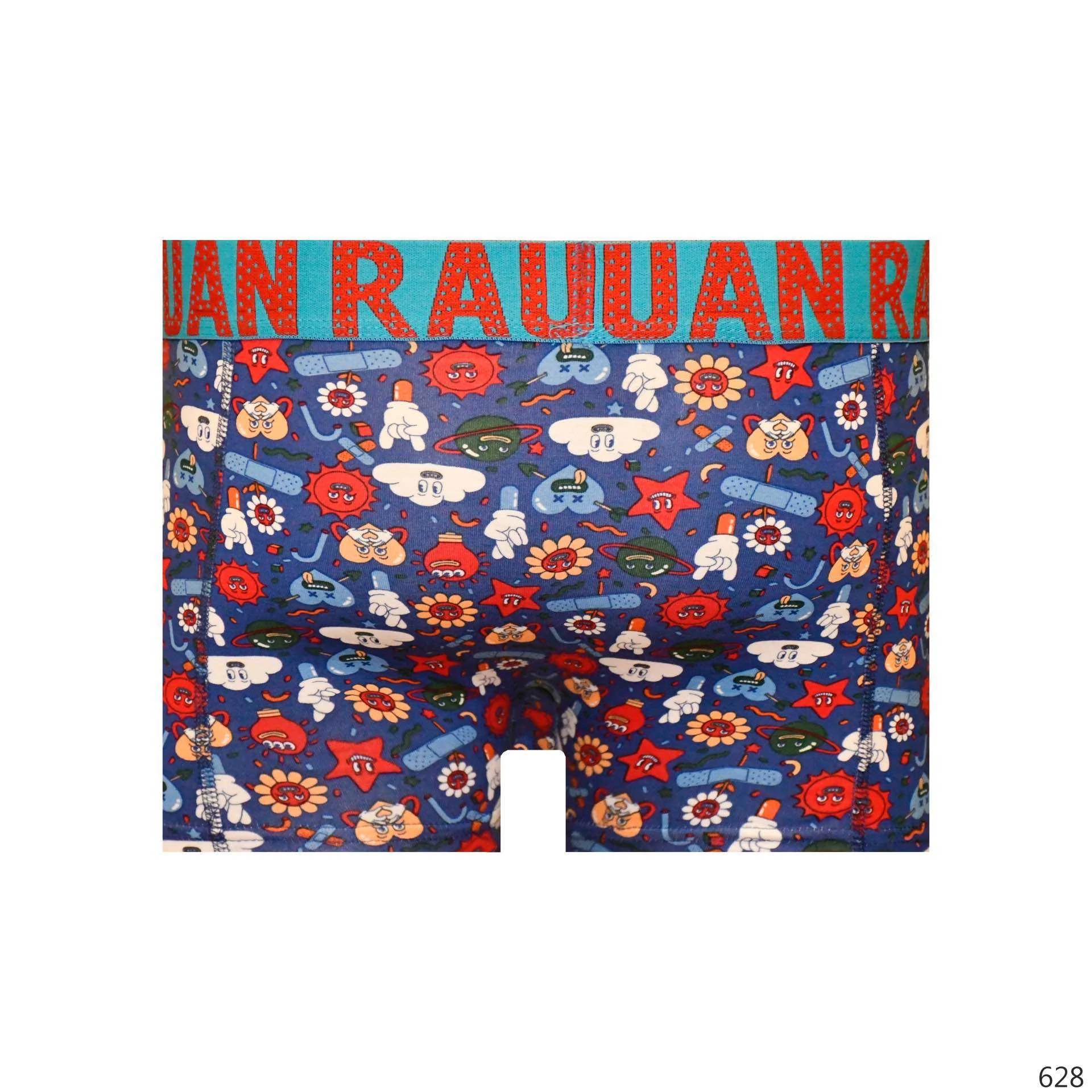 Renkli Parti Desenli Boxer - DB276