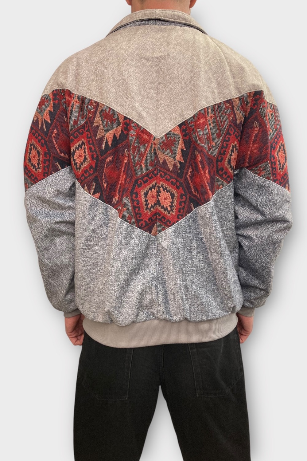 (7331) LARGE BEDEN KADIN & ERKEK OVERSIZE RETRO VINTAGE CEKET