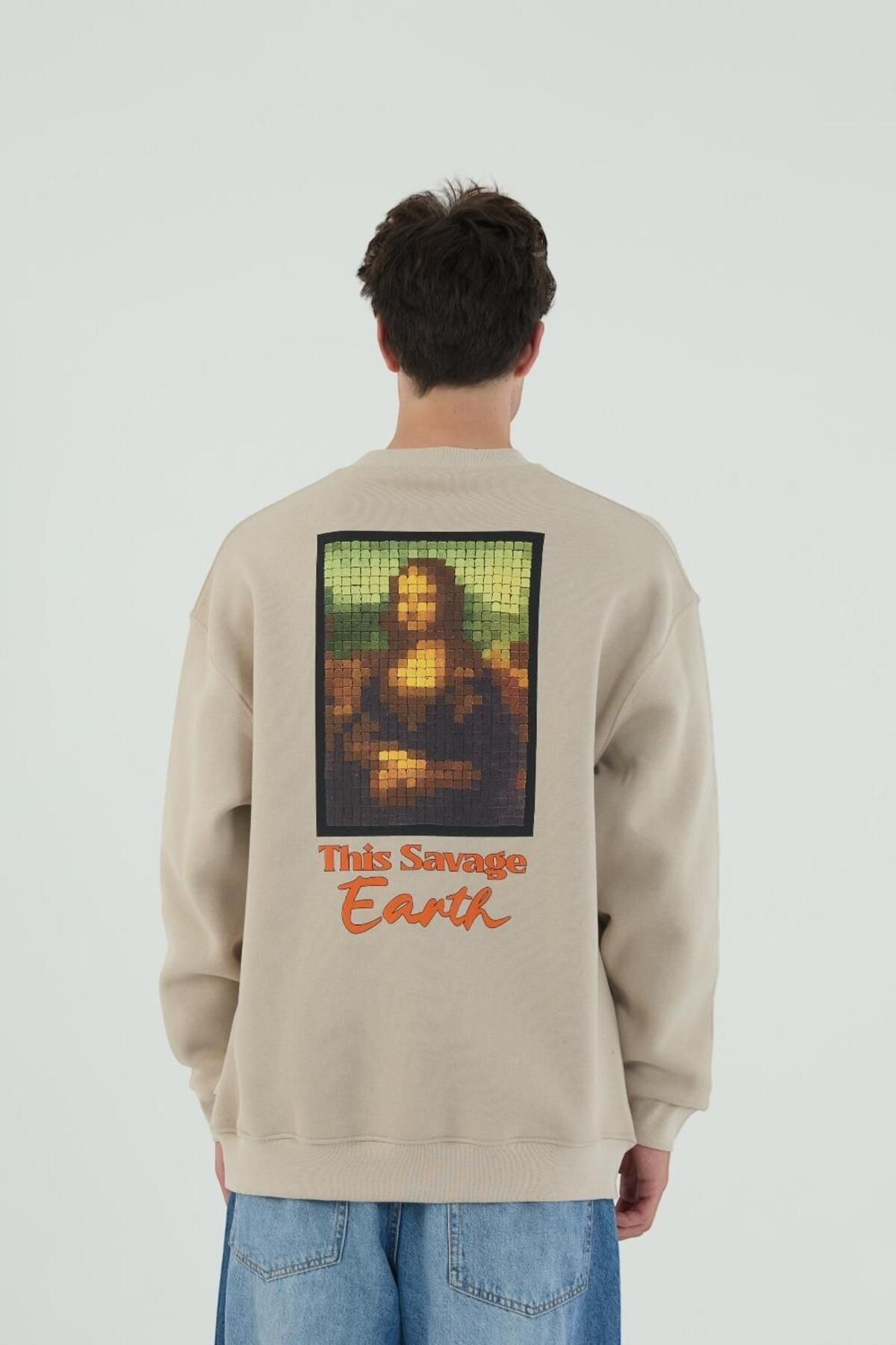 This Savage Earth Oversize Sweatshirt - SW277