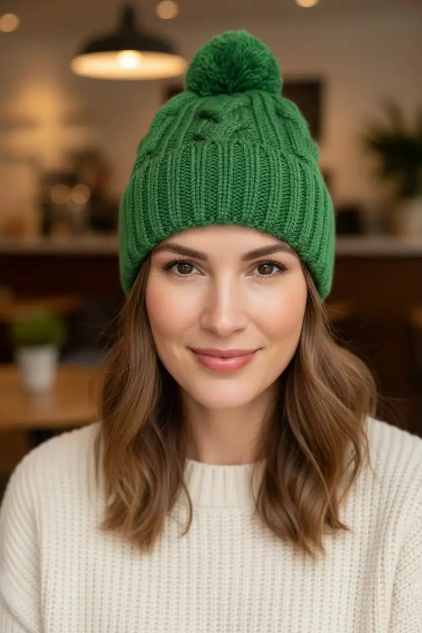 ÖRGÜ BERE FO 2669 - GREEN