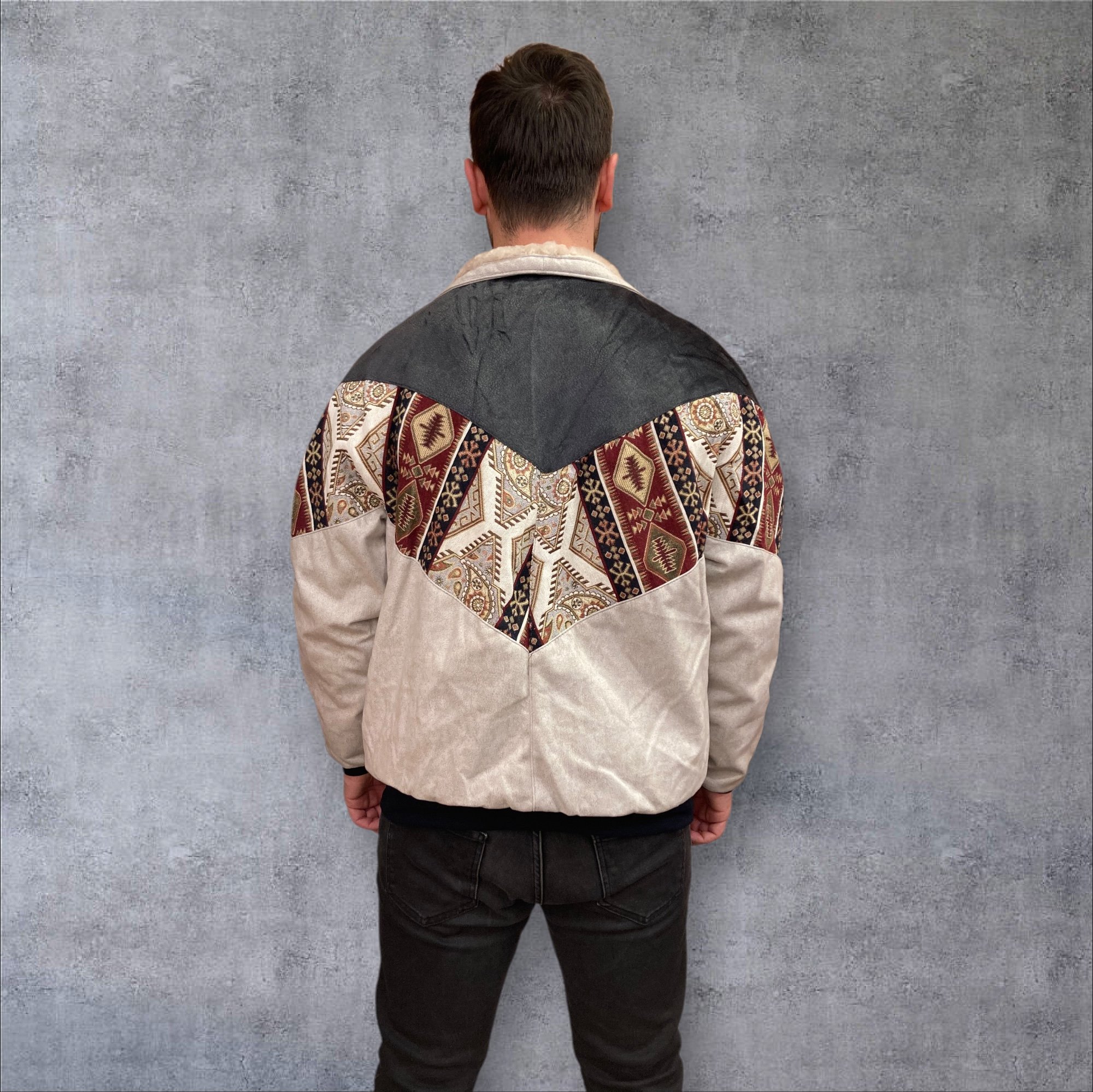 Unisex Vintage Pattern Jacket - Product Code: 7042