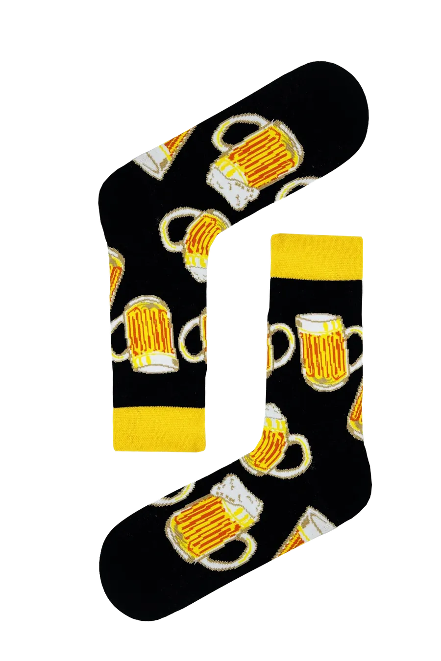 Çoklu Biralar Desenli Çorap (36-44 Numaraya Uygun)