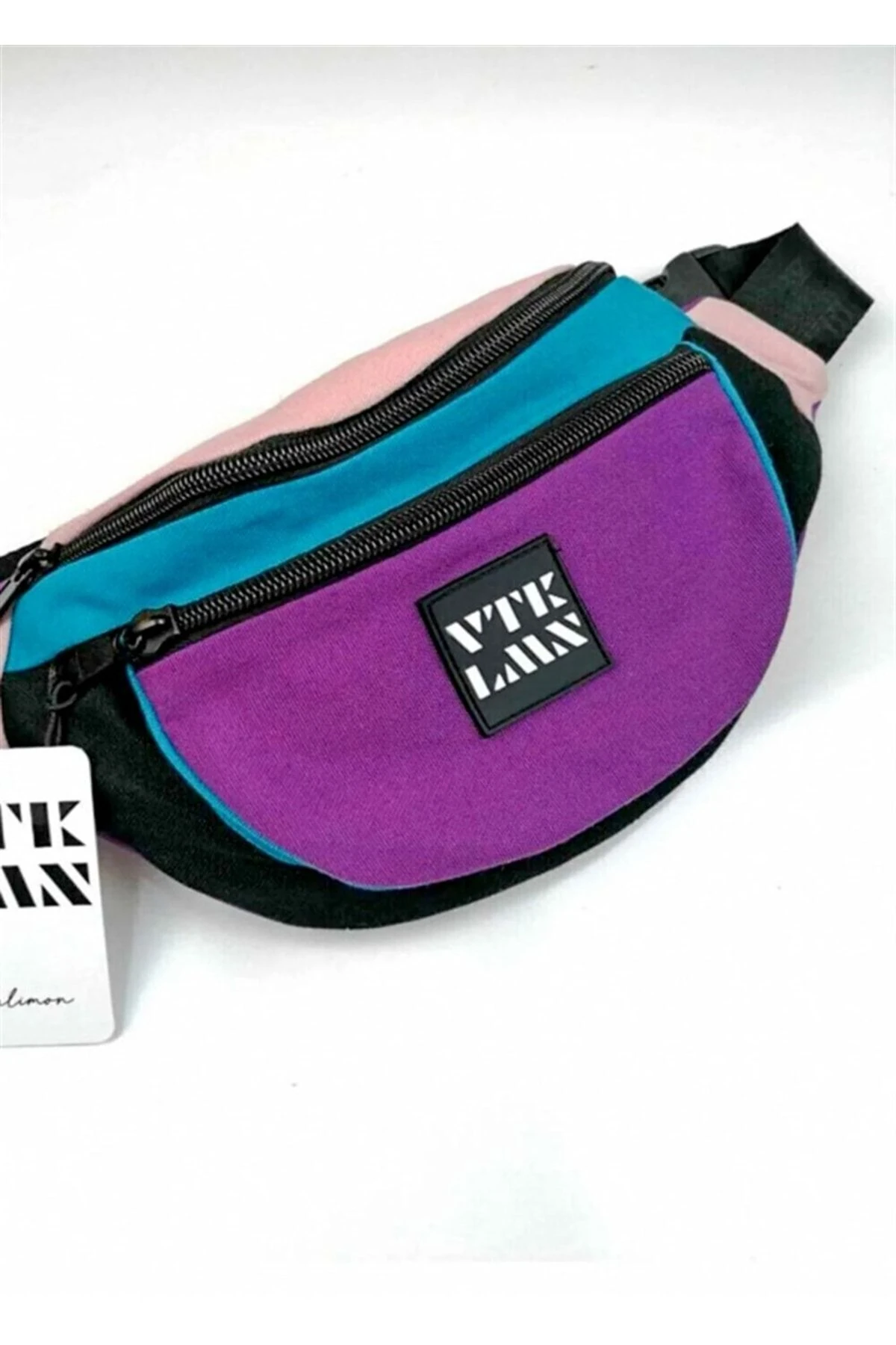 Patchwork Bel Çantası - 14