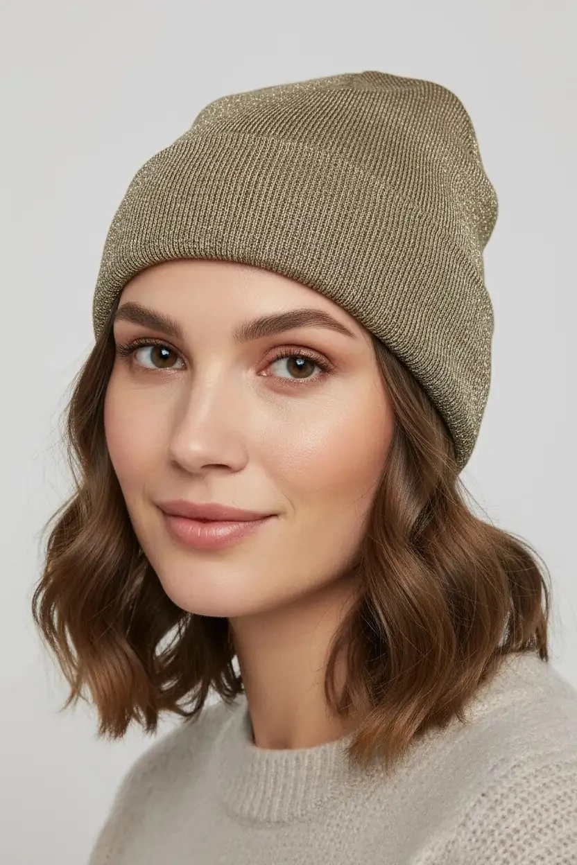 KADIN & ERKEK BASIC YUMUŞAK DOKULU BERE - VİZON