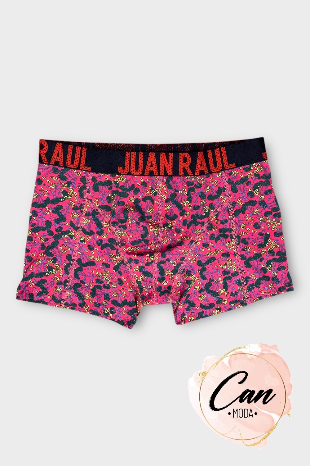  "Çöl Çiçeği" Desenli Boxer - %95 Pamuklu Erkek Boxer - DB246