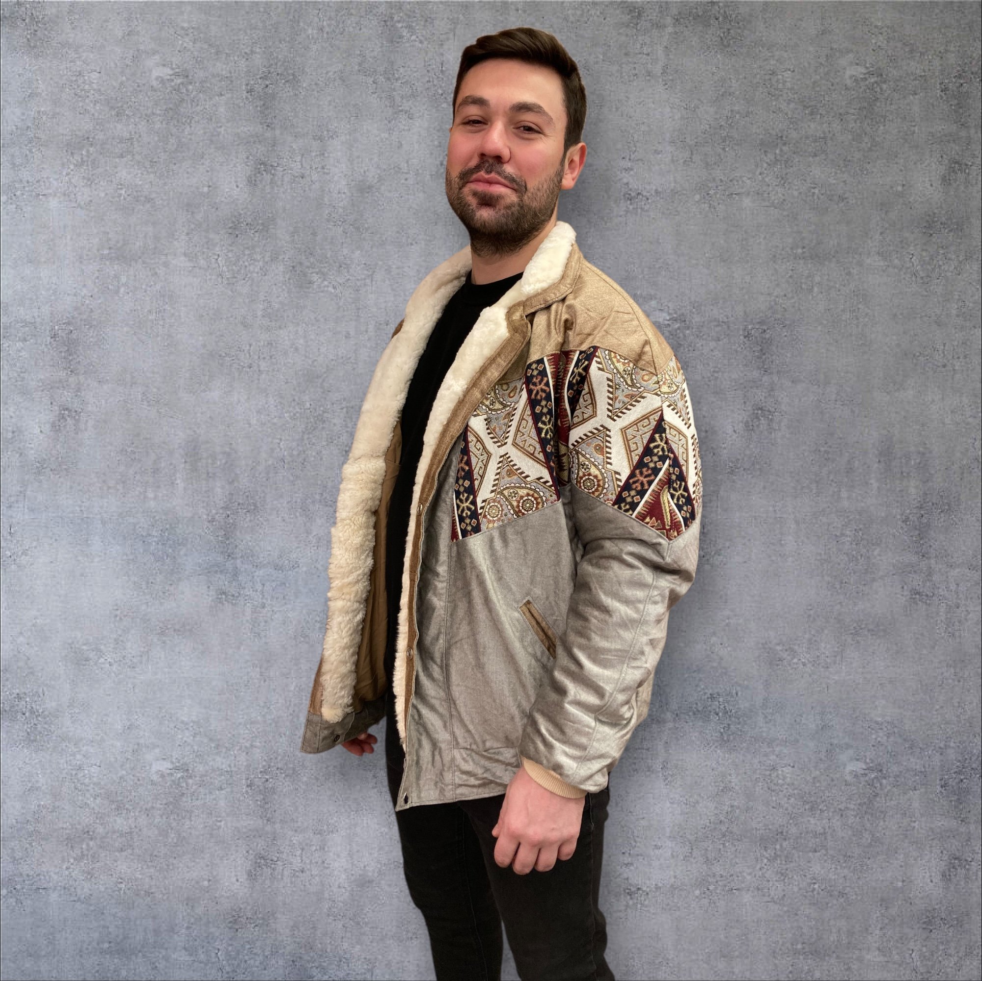 Unisex Vintage Pattern Jacket - Product Code: 6677