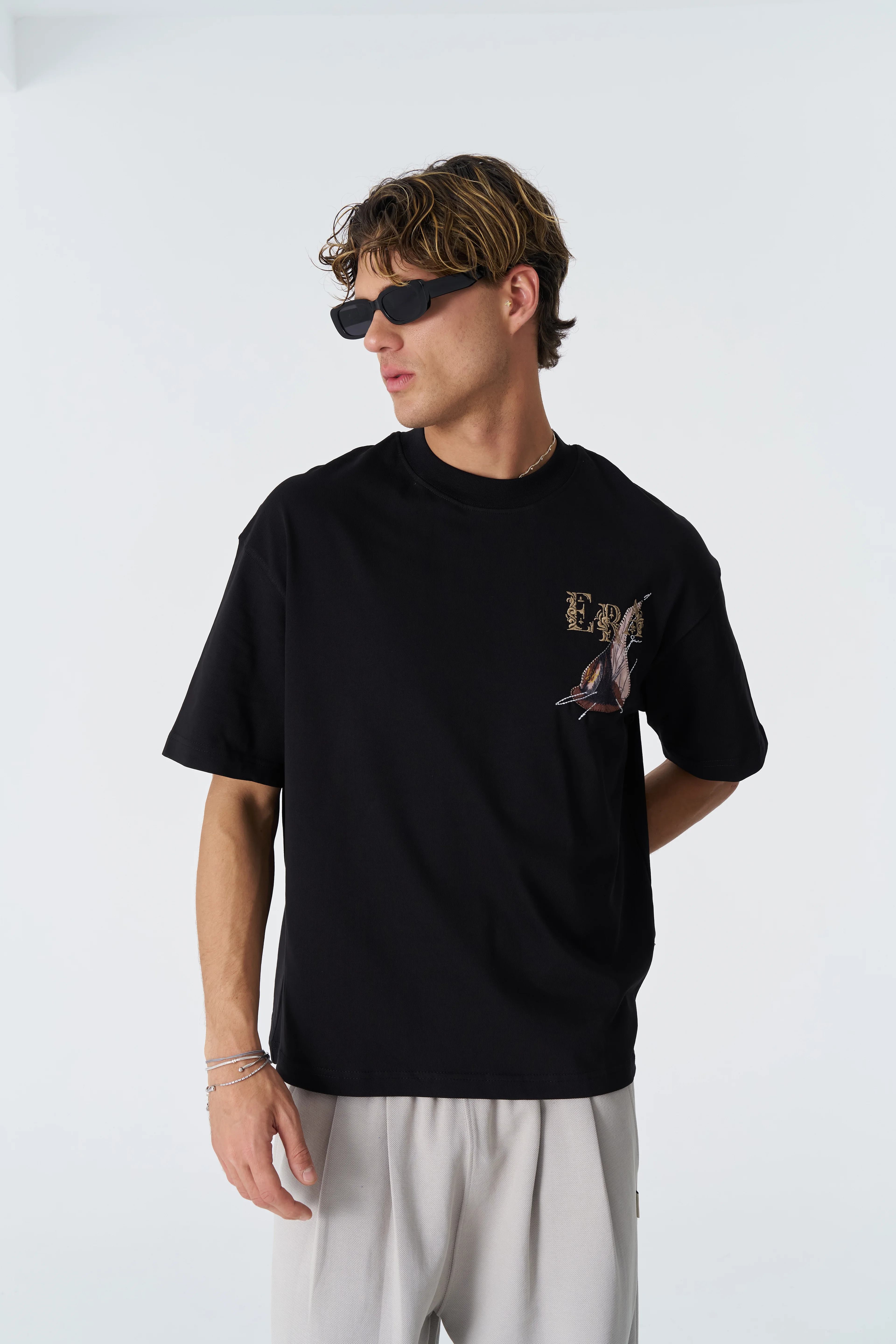 ERA Oversize Tişört - Siyah