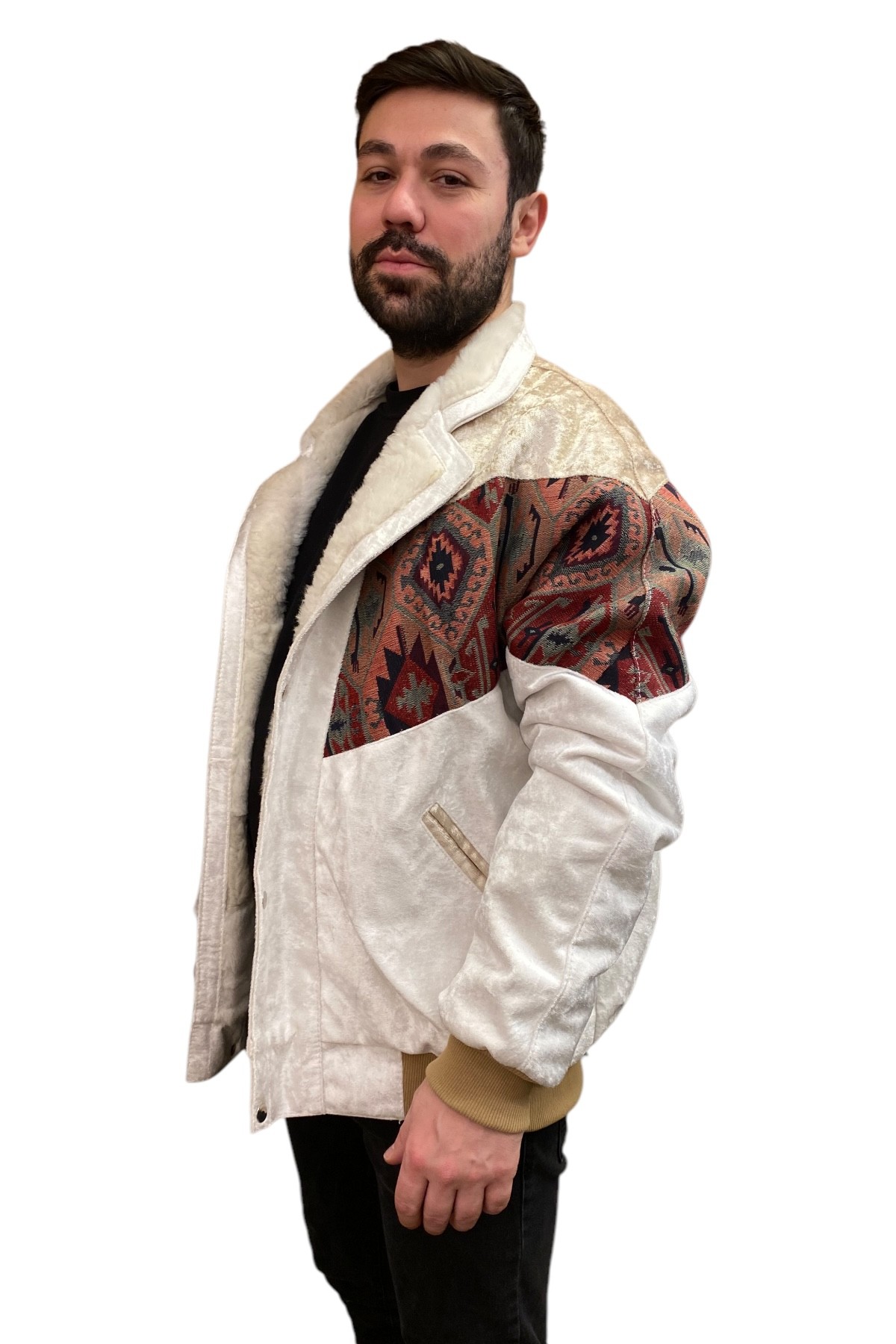 Unisex Vintage Pattern Jacket - Product Code: 7043