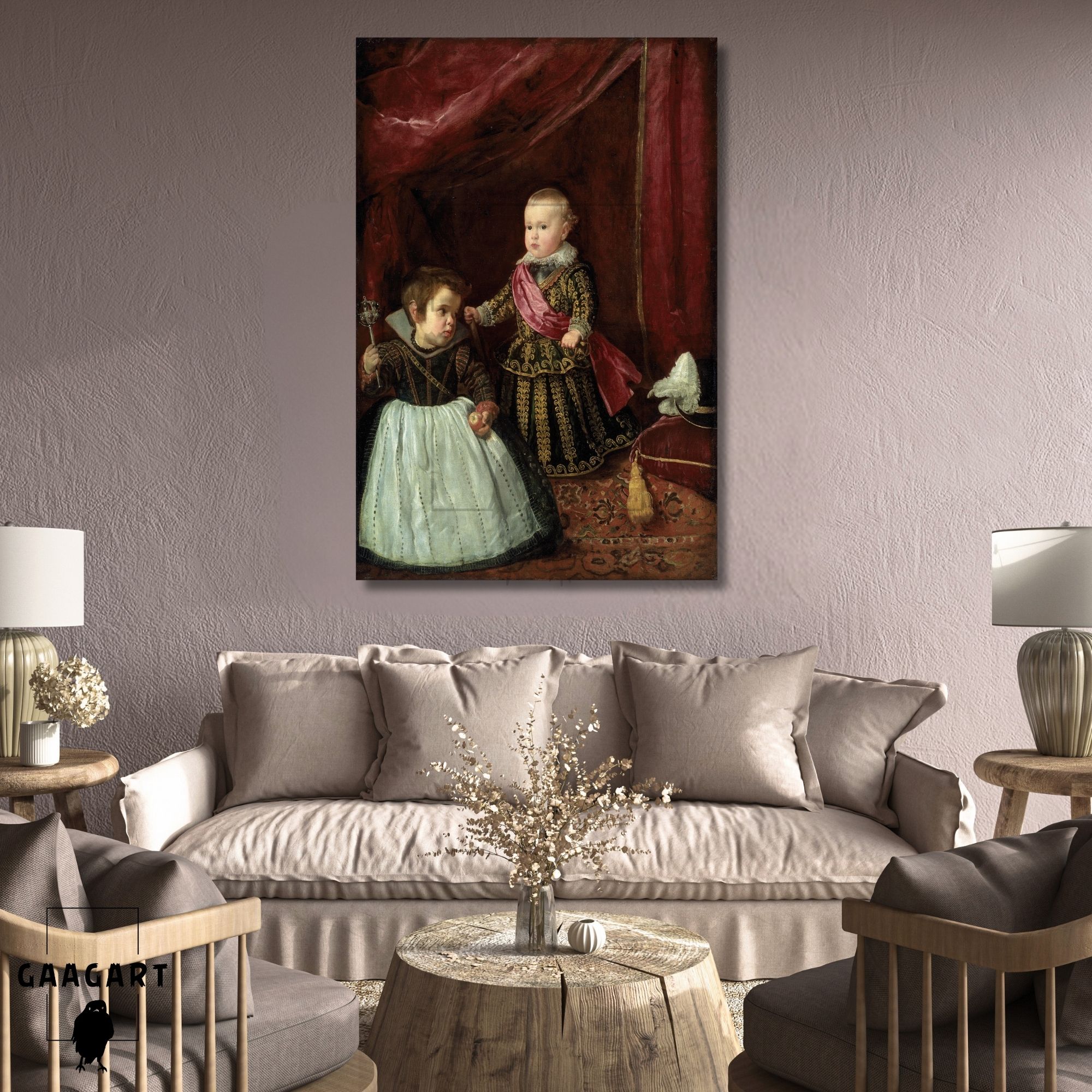 Tekli Dikey Kanvas Diego Velazquez Don Baltasar Carlos