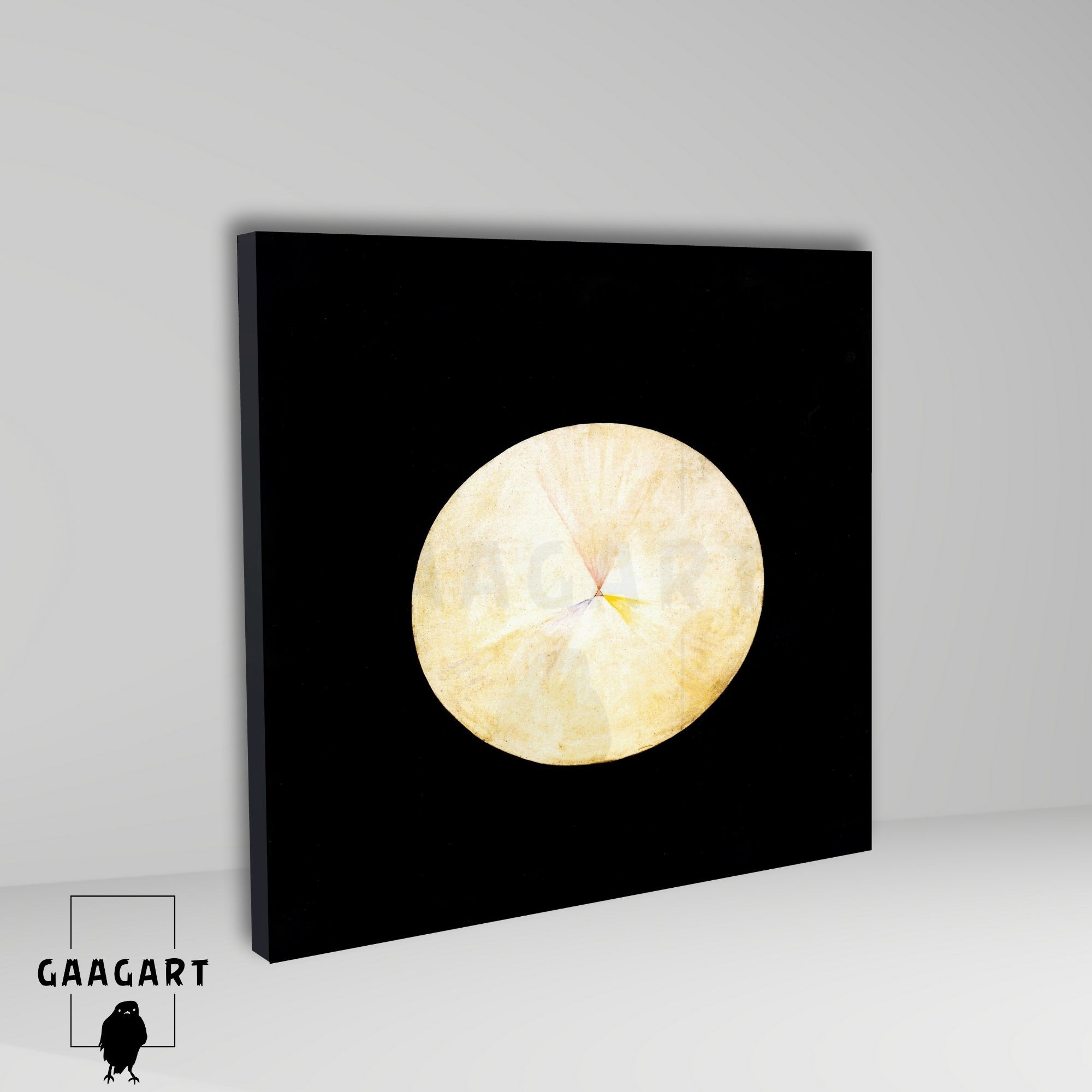 Kare Kanvas Tablo Ünlü Eserler Hilma af Klint-Series SUW, No 14 Swan (1914 -1915)