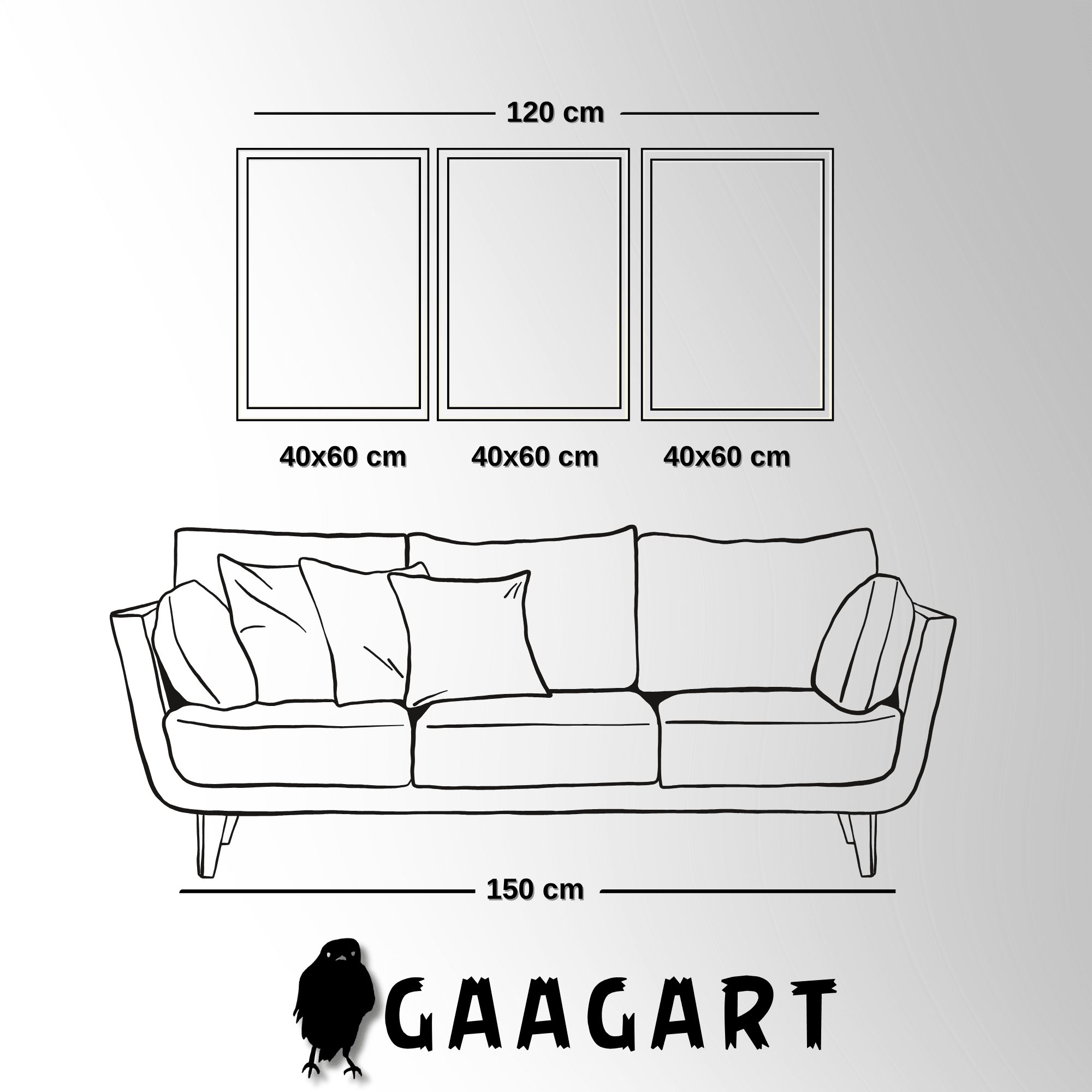 3'lü Ahşap Lamine Çerçeveli Mdf Tablo Martı Mercan ve Deniz