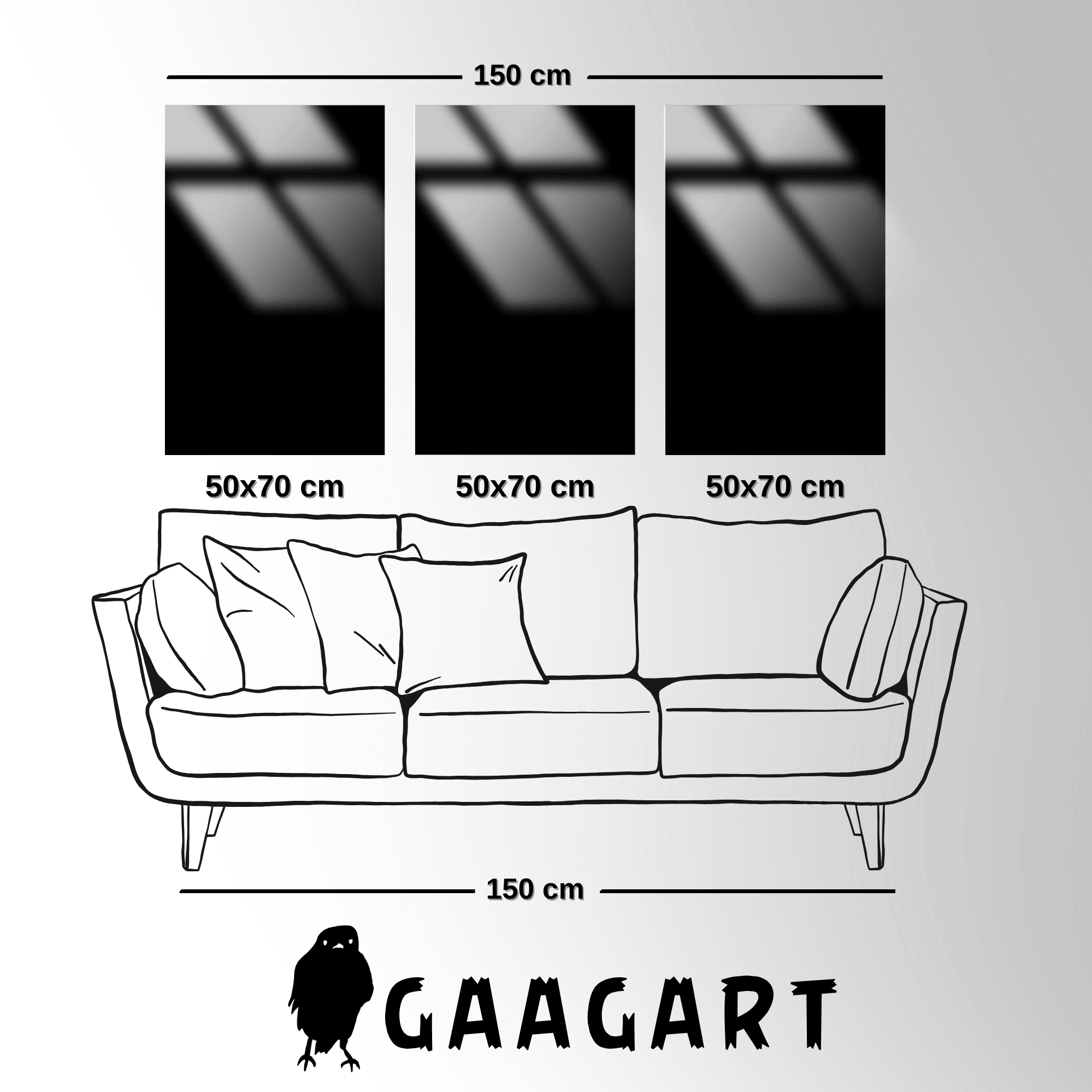 3'lü Metal Çerçeveli Cam Tablo Seti Atatürk İstiklal Marşı ve Gençliğe Hitabe