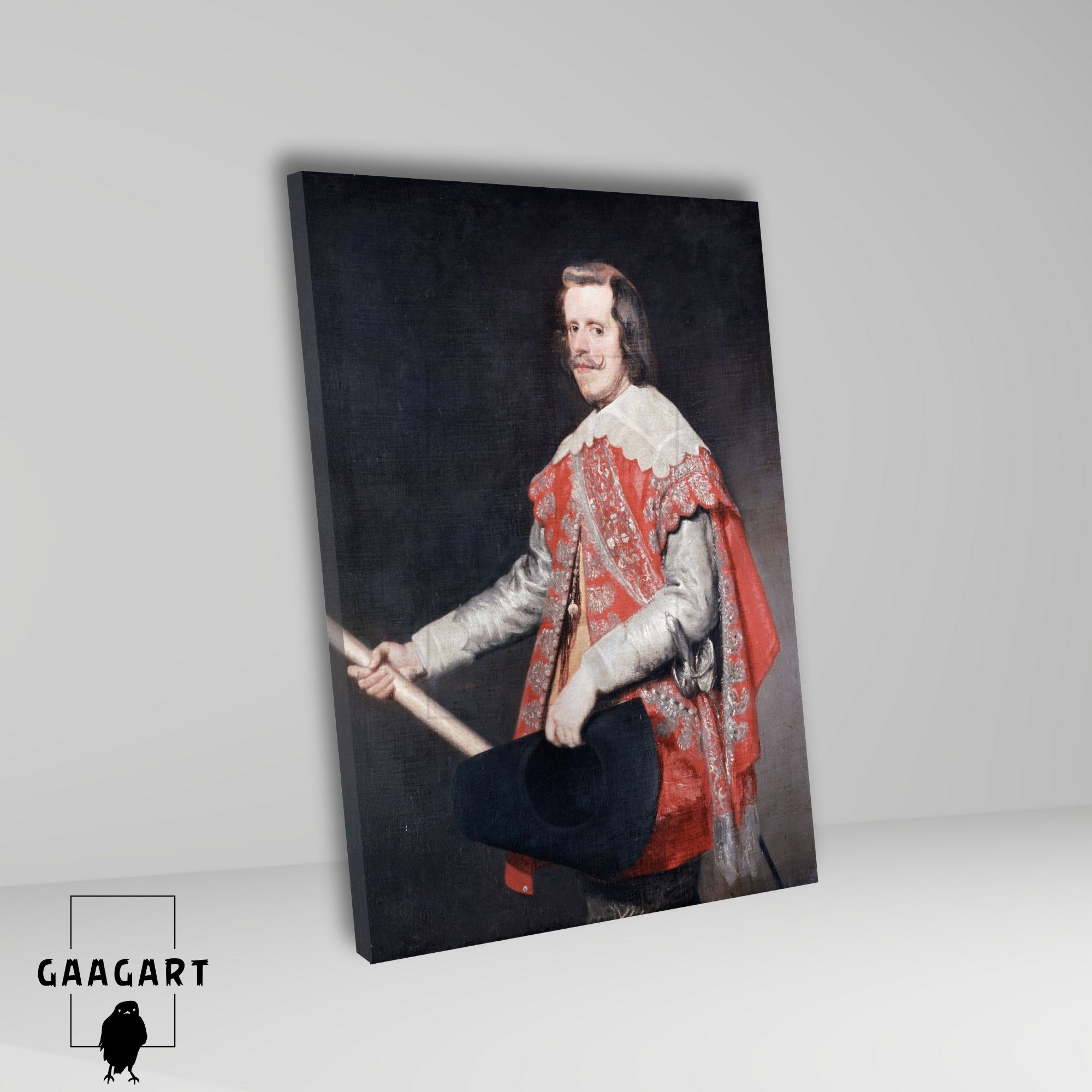 Tekli Dikey Kanvas Diego Velazquez Philip IV King Of Spain
