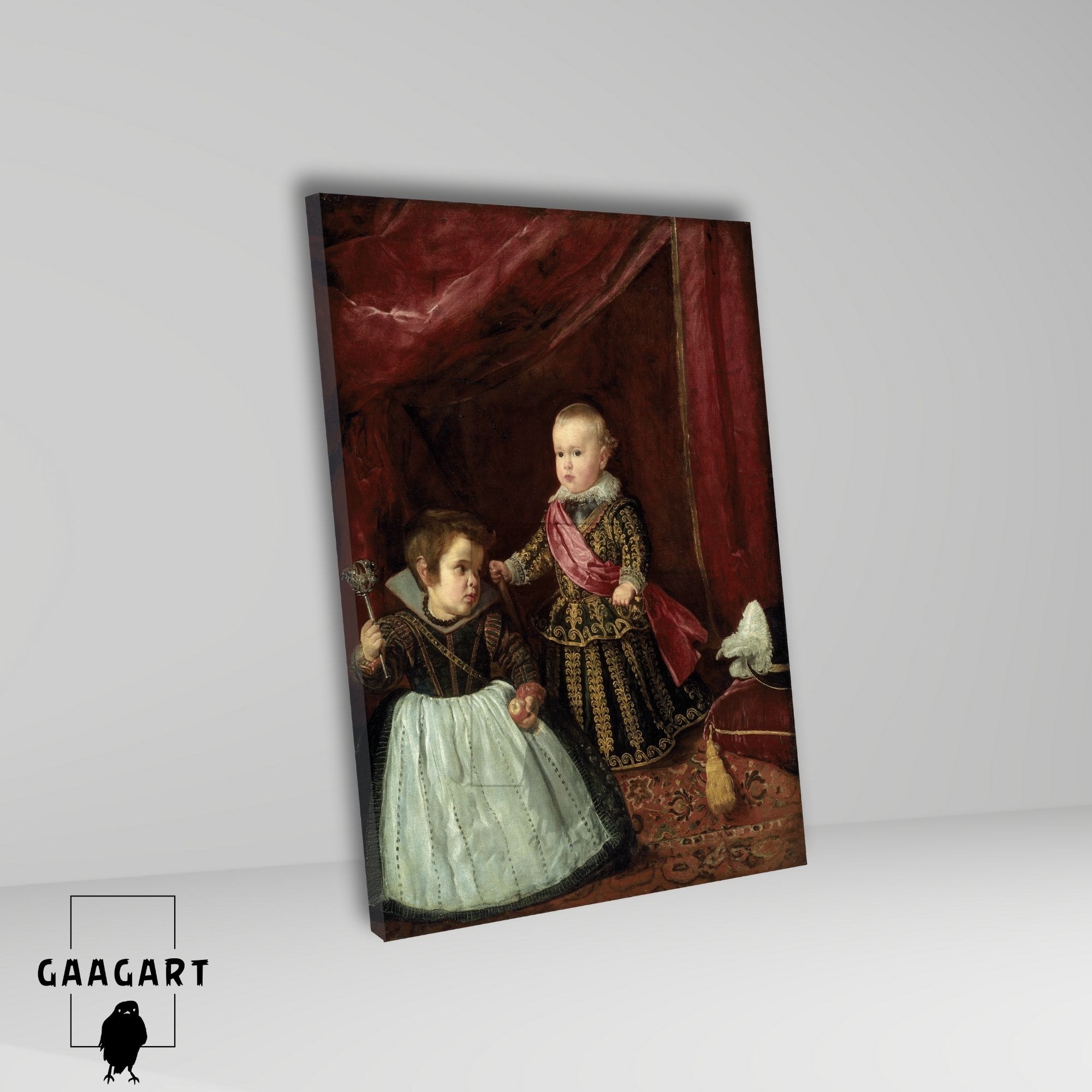 Tekli Dikey Kanvas Diego Velazquez Don Baltasar Carlos