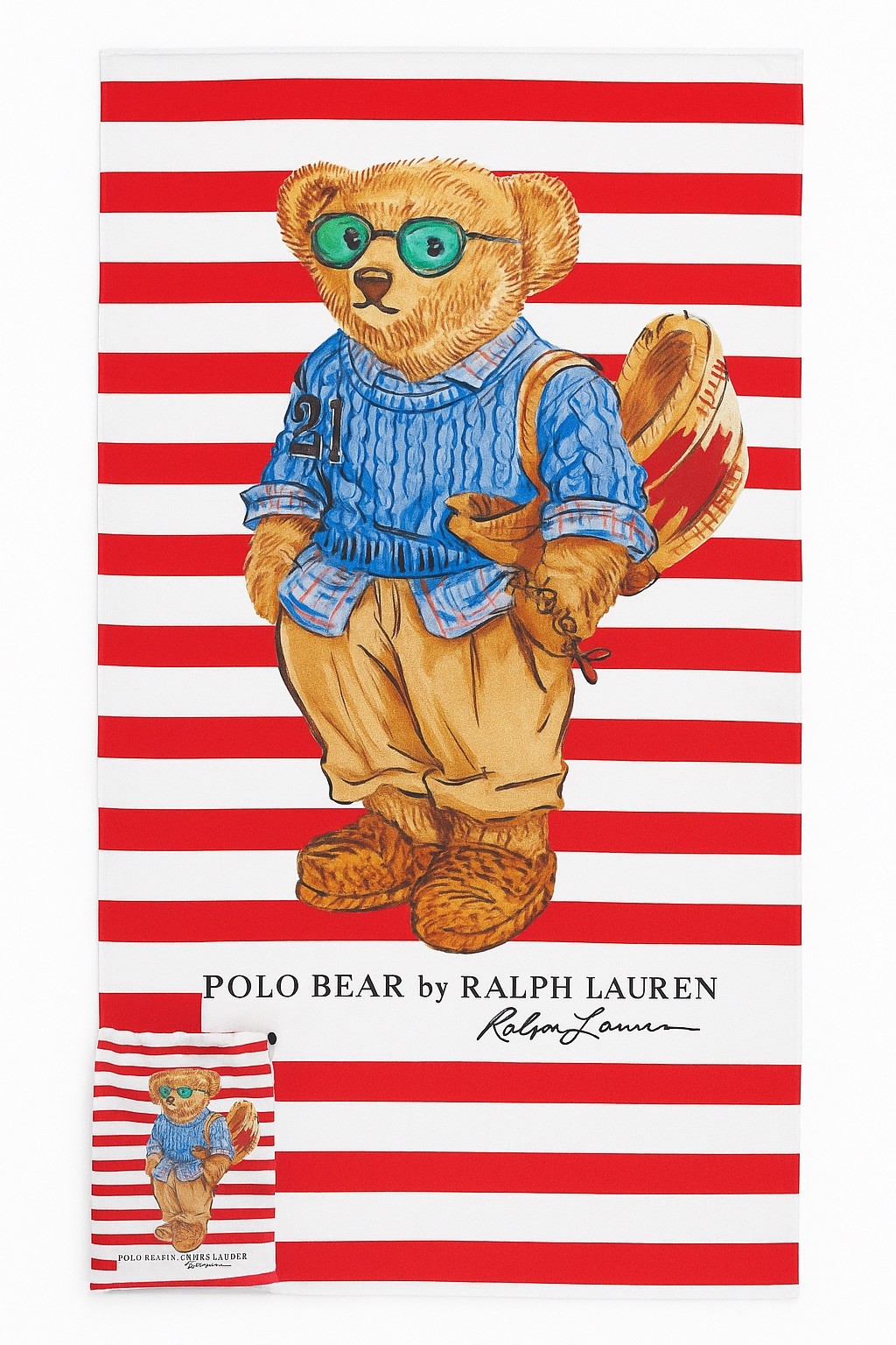 Polo Ralph Lauren Büyük Boy Taşıma Çantalı Plaj Havlusu