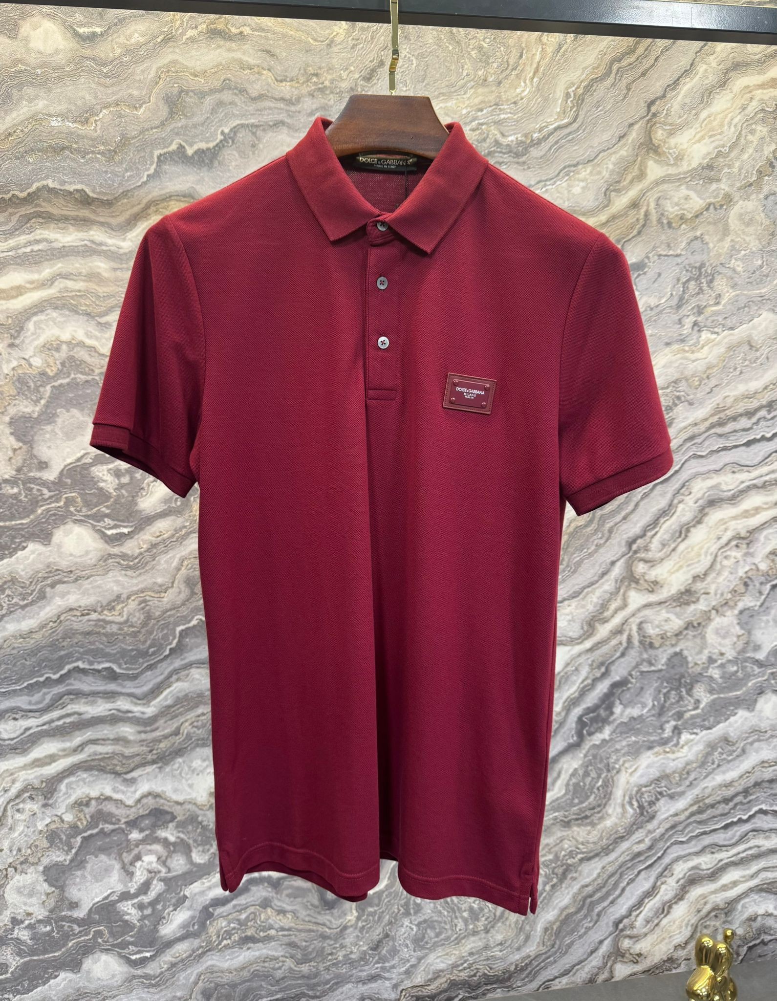 D&G Bordo Erkek T-shirt