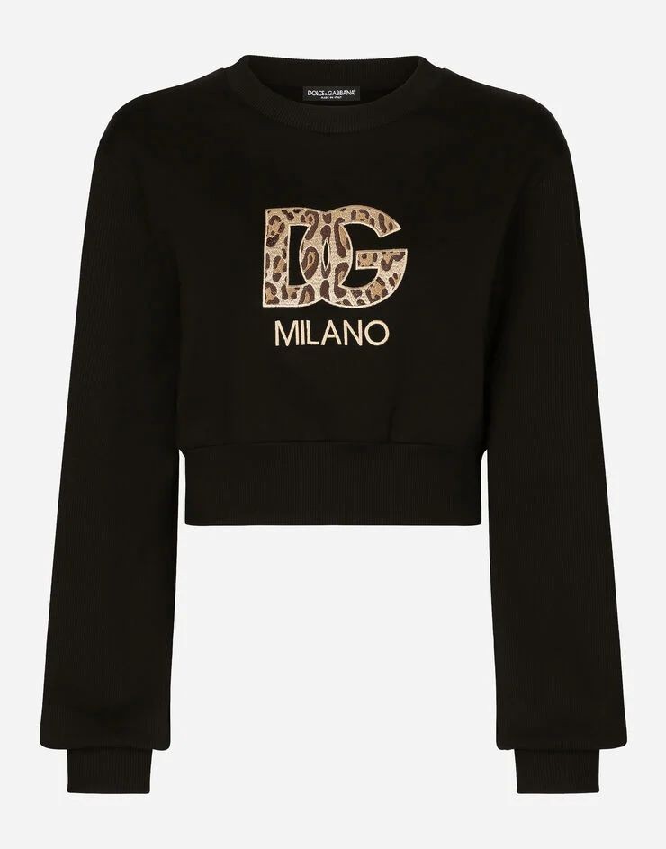 Dolce Gabbana Önü Nakışlı Kadın Sweatshirt 5153