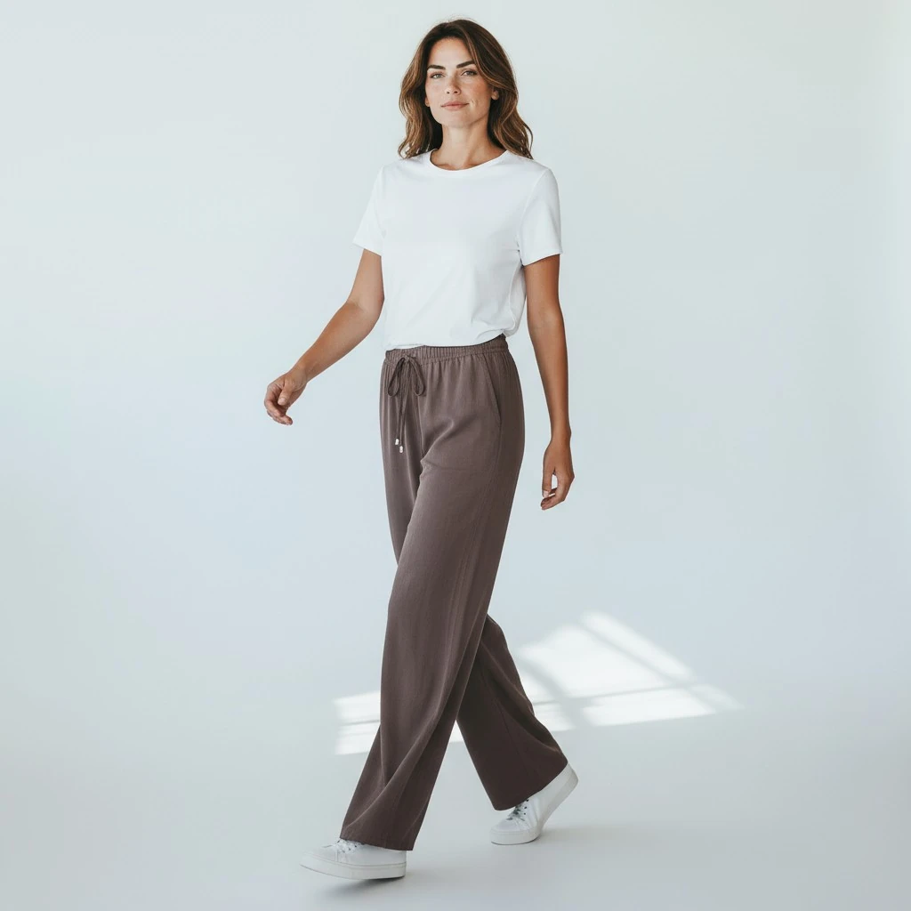 Berhani Kahve Kadın Pantolon YKM3140