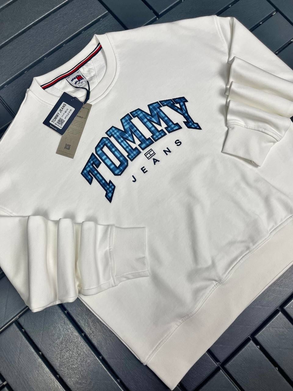 Tommy Hilfiger Nakış Detaylı Kadın Sweatshirt 5138