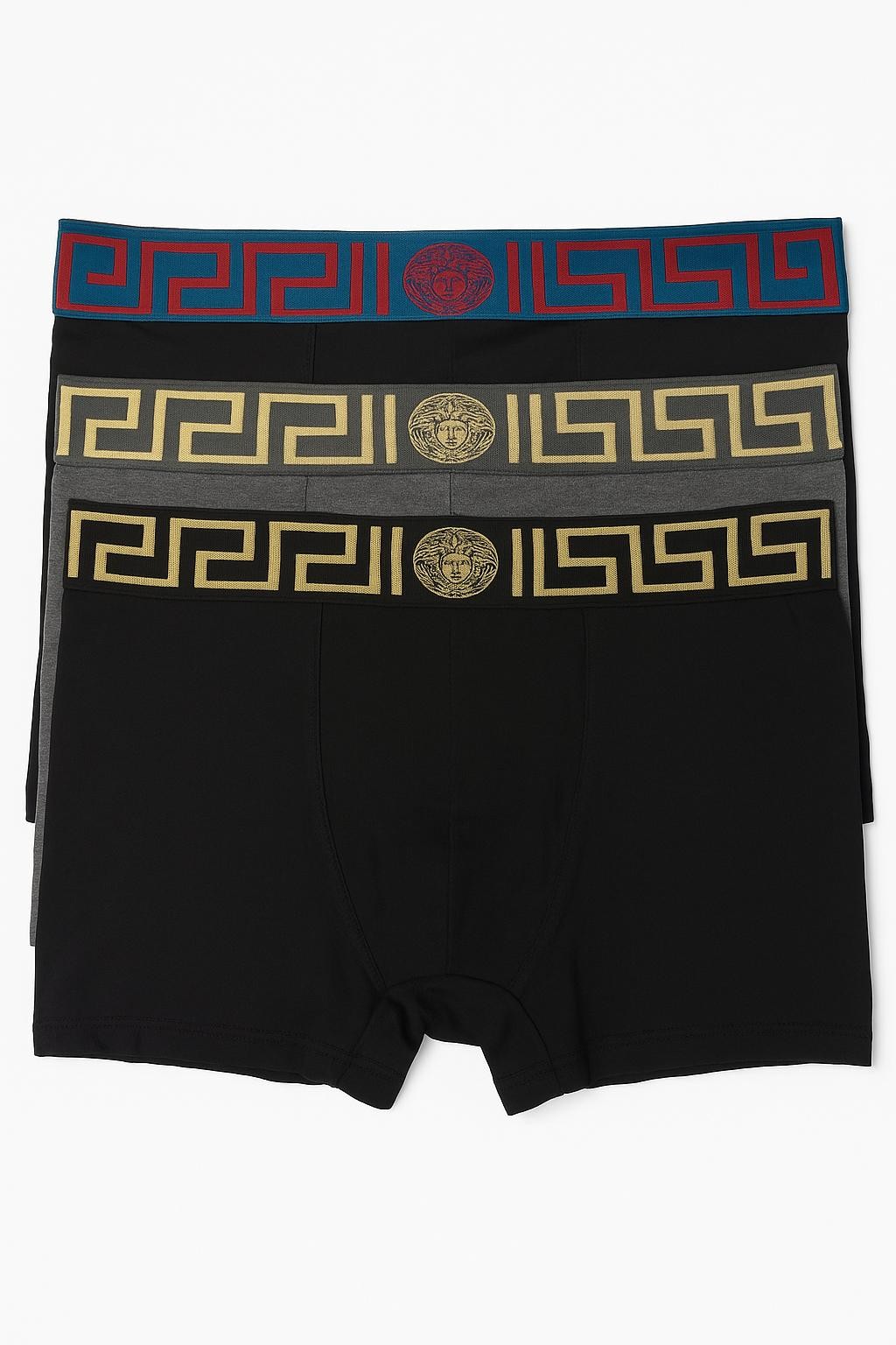 VERSACE 3'lü Erkek Boxer
