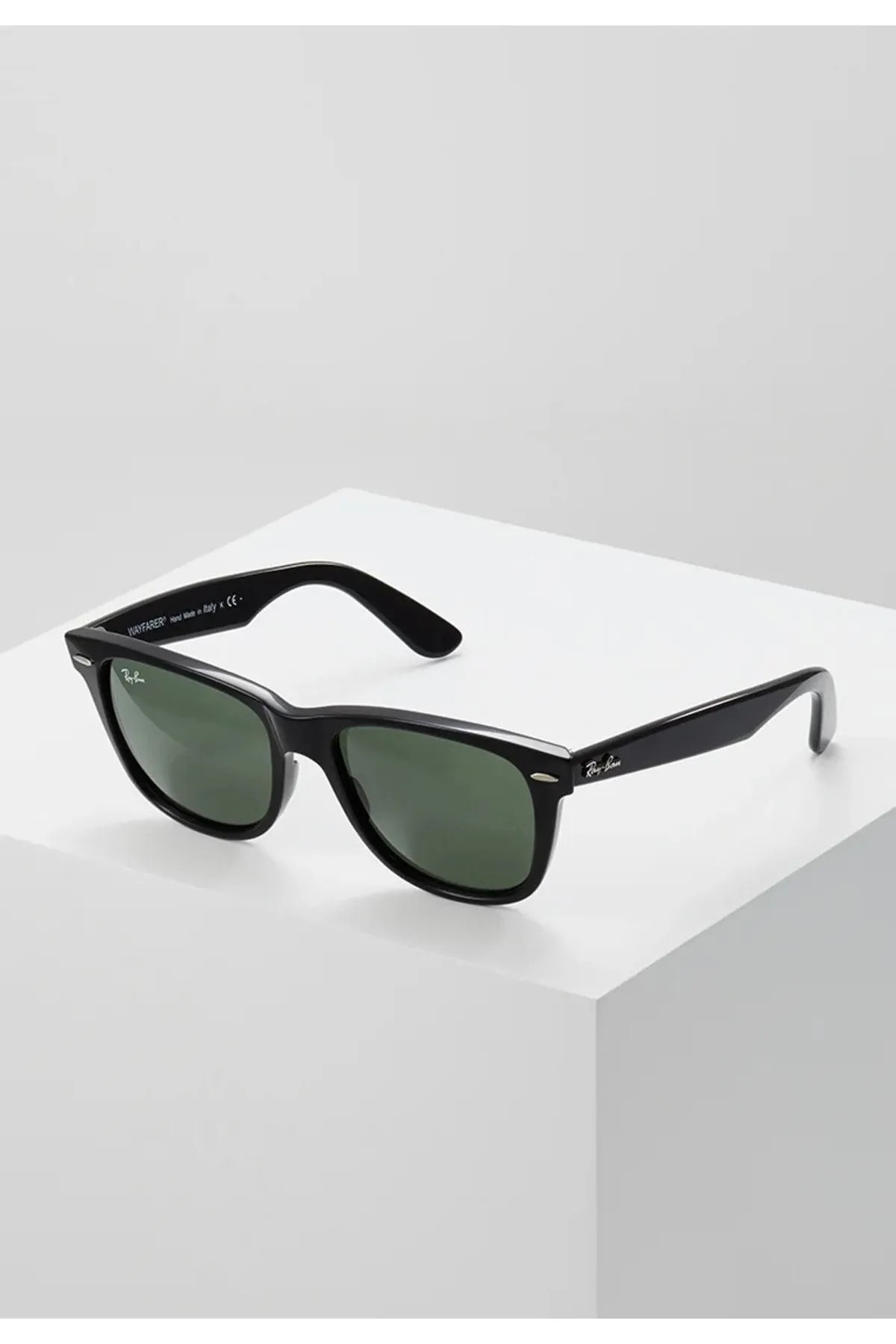 Rayban Unisex Yeşil Cam Siyah Güneş Gözlüğü