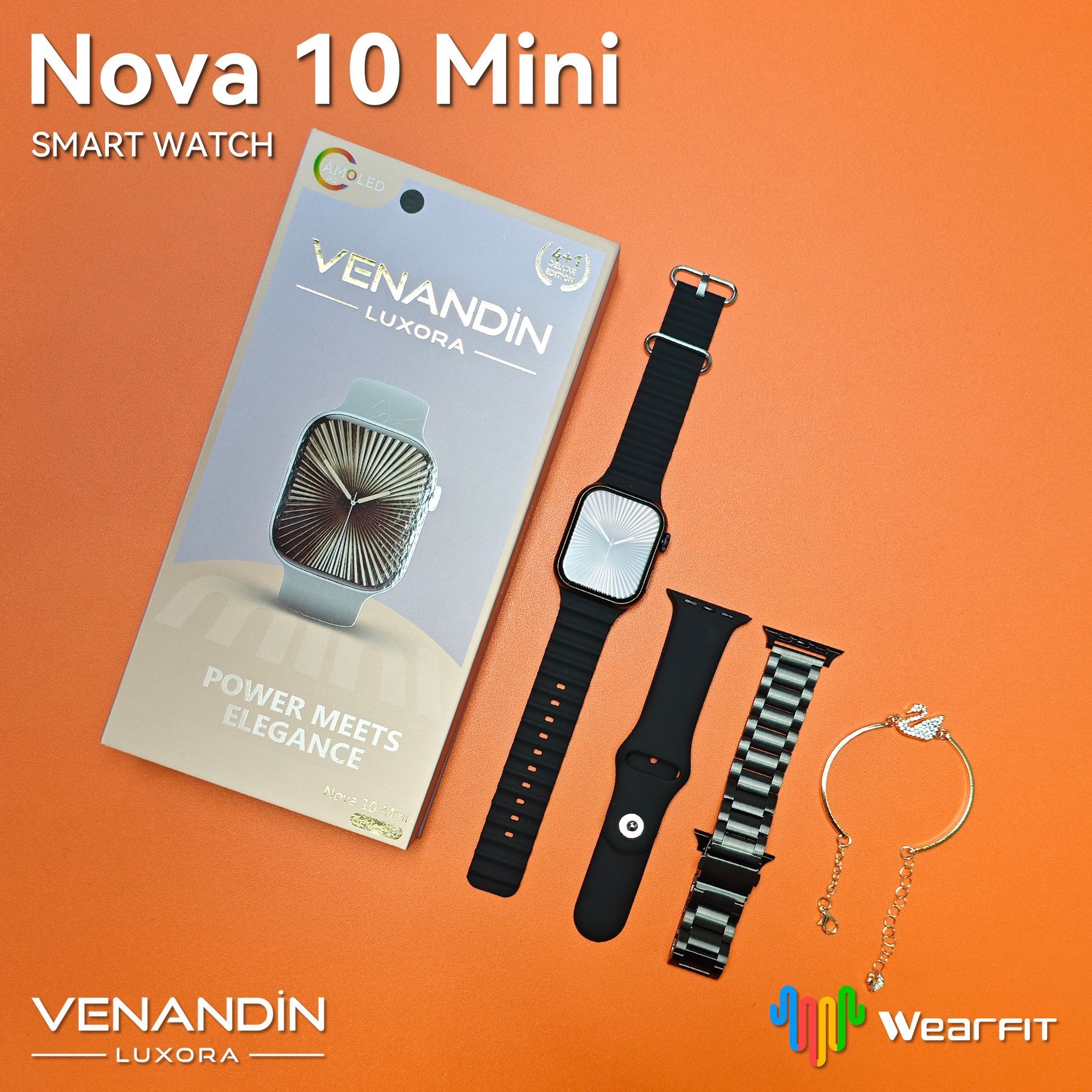 VENANDIN Nova 10 Mini Tüm Telefonlu Uyumlu Akıllı Saat