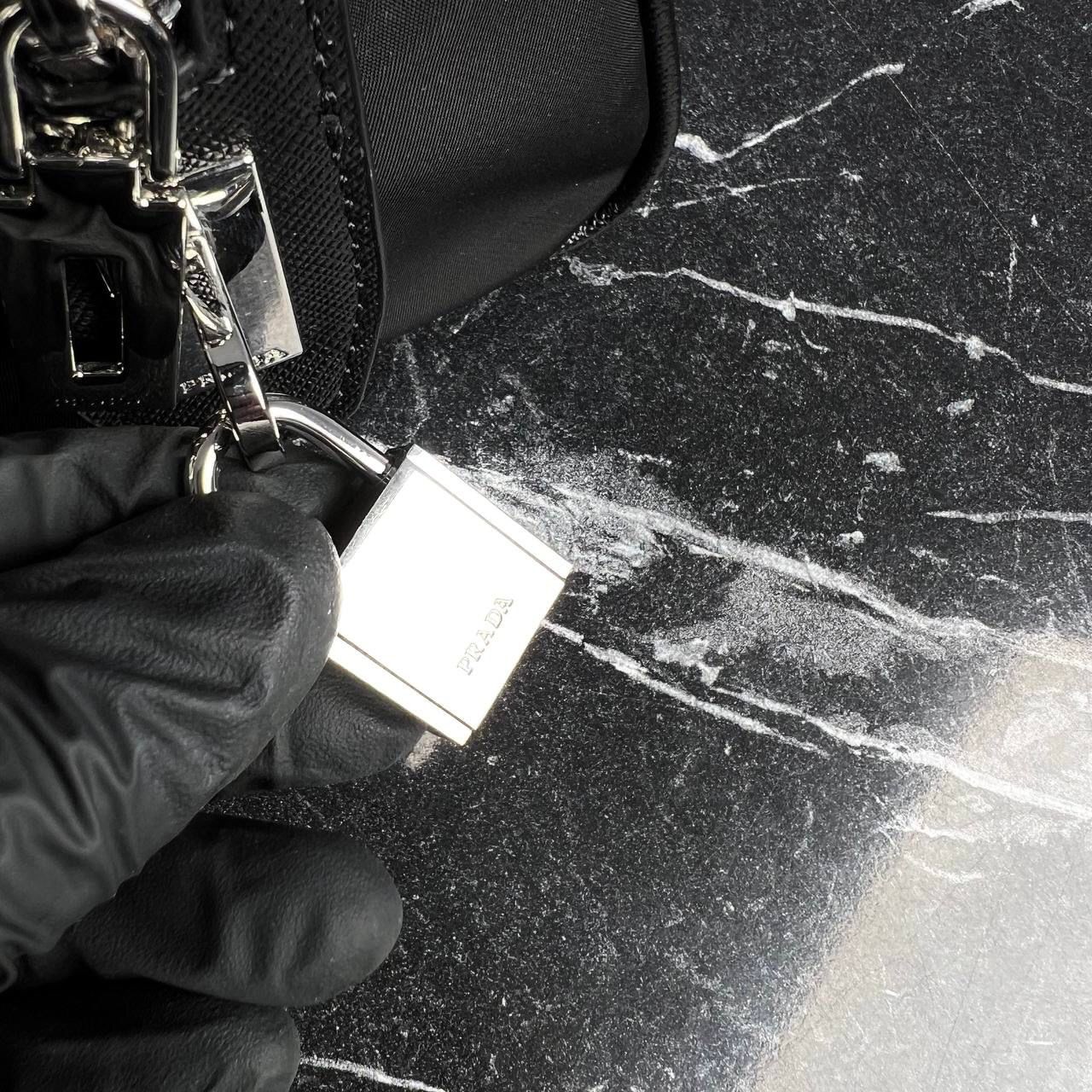 Prada Re-Nylon & Saffiano Crossbody Bag