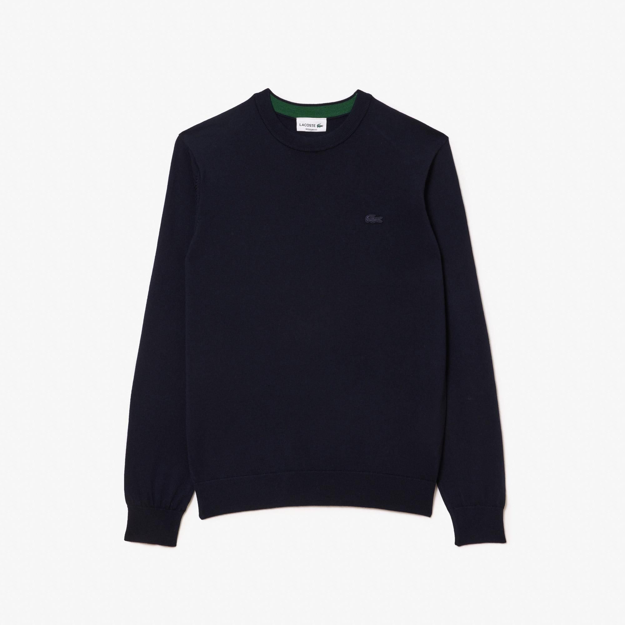 Lacoste Pike Kumaş Kadın Sweatshirt Lacivert