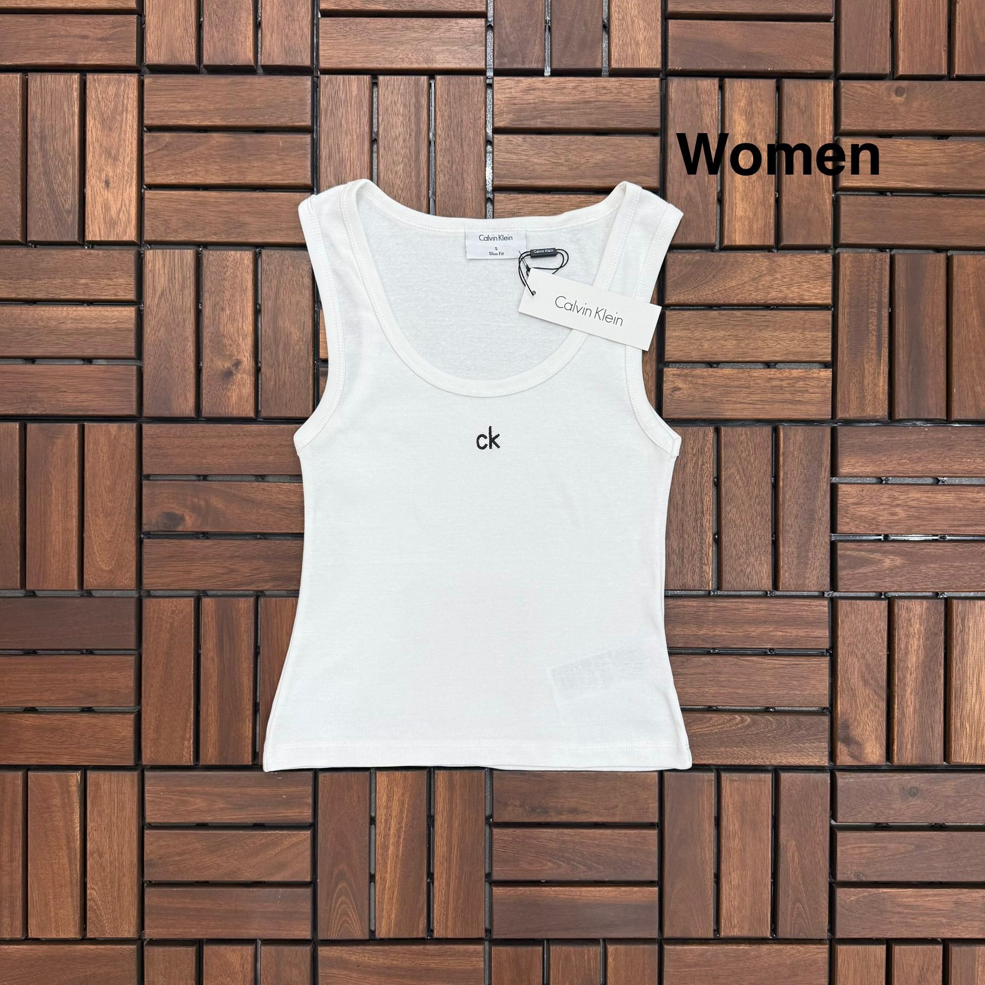 Calvin Klein Beyaz Kadın Atlet BES207