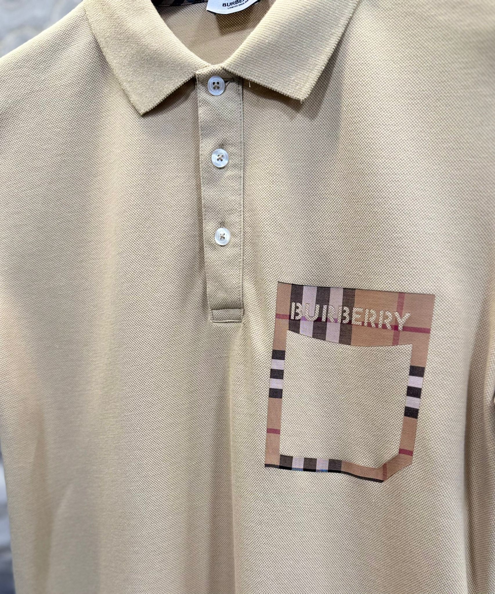 Burberry Polo Yaka Erkek T-shirt