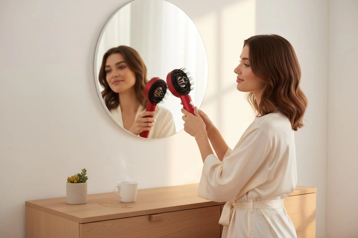 Berhani Kırmızı Saç Masaj Aleti