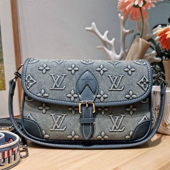 Louis Vuitton Diane Monogram Washed Denim Bag