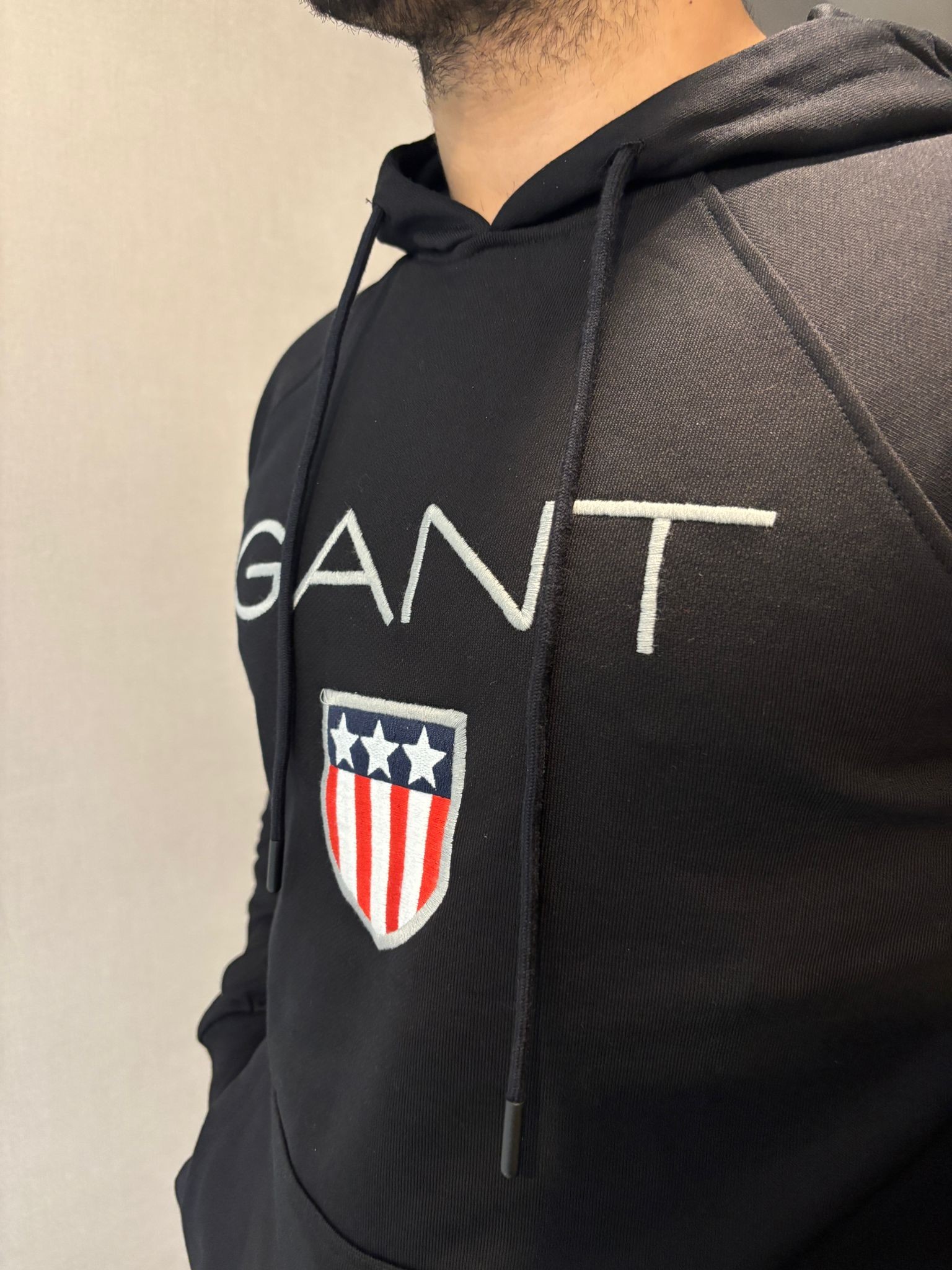 Gant Erkek Sweatshirt Siyah