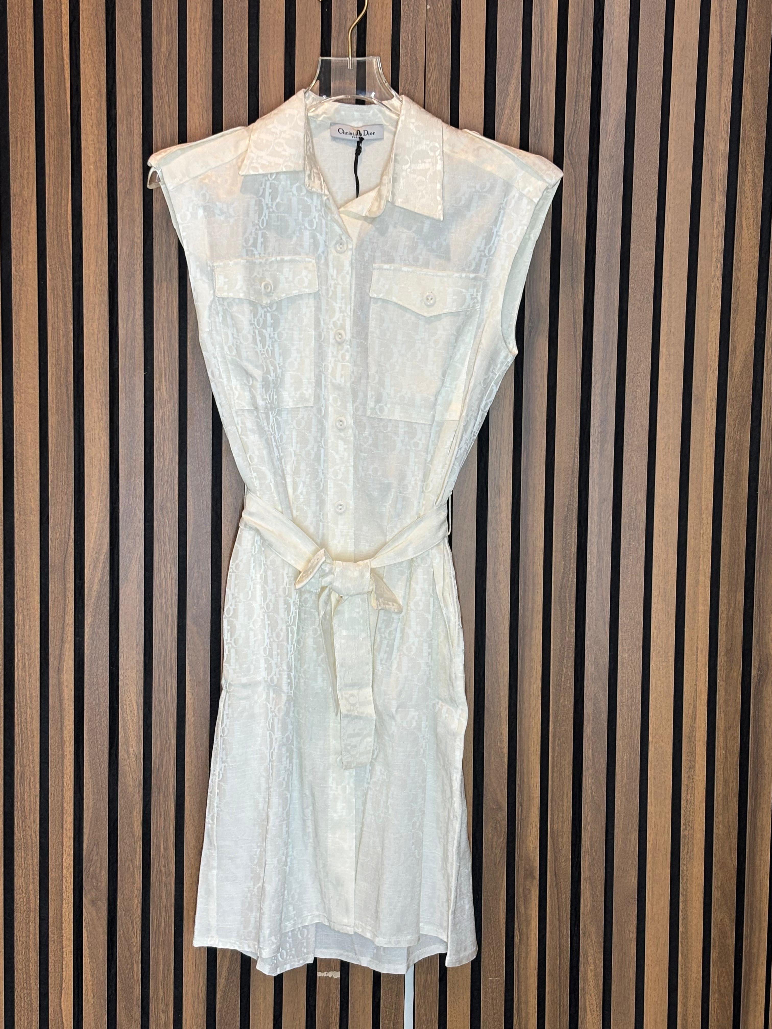 Christian Dior Ekru Kadın Elbise 32010