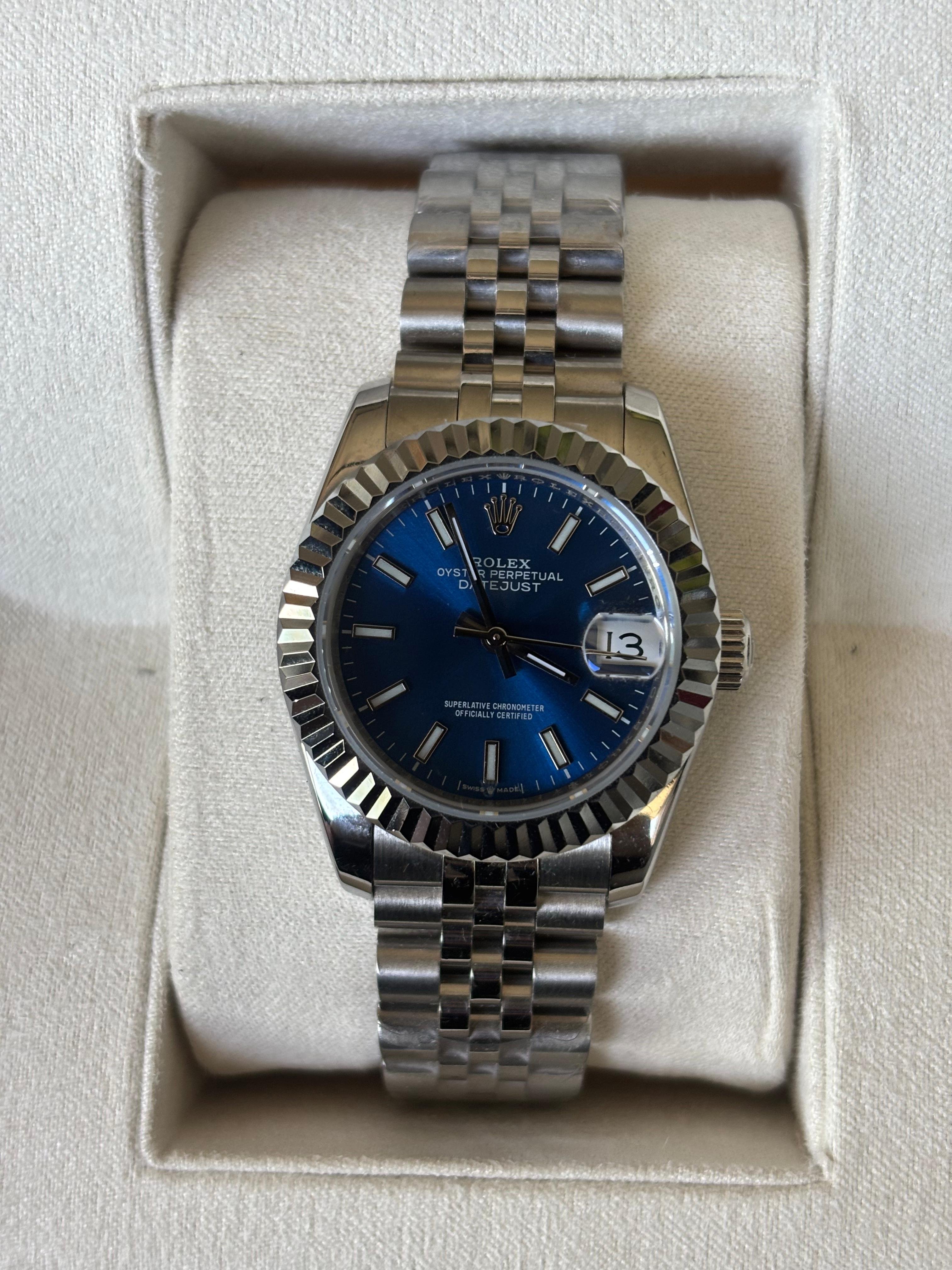 Rolex Oyster Perpetual Datejust Kadın Silver Saat