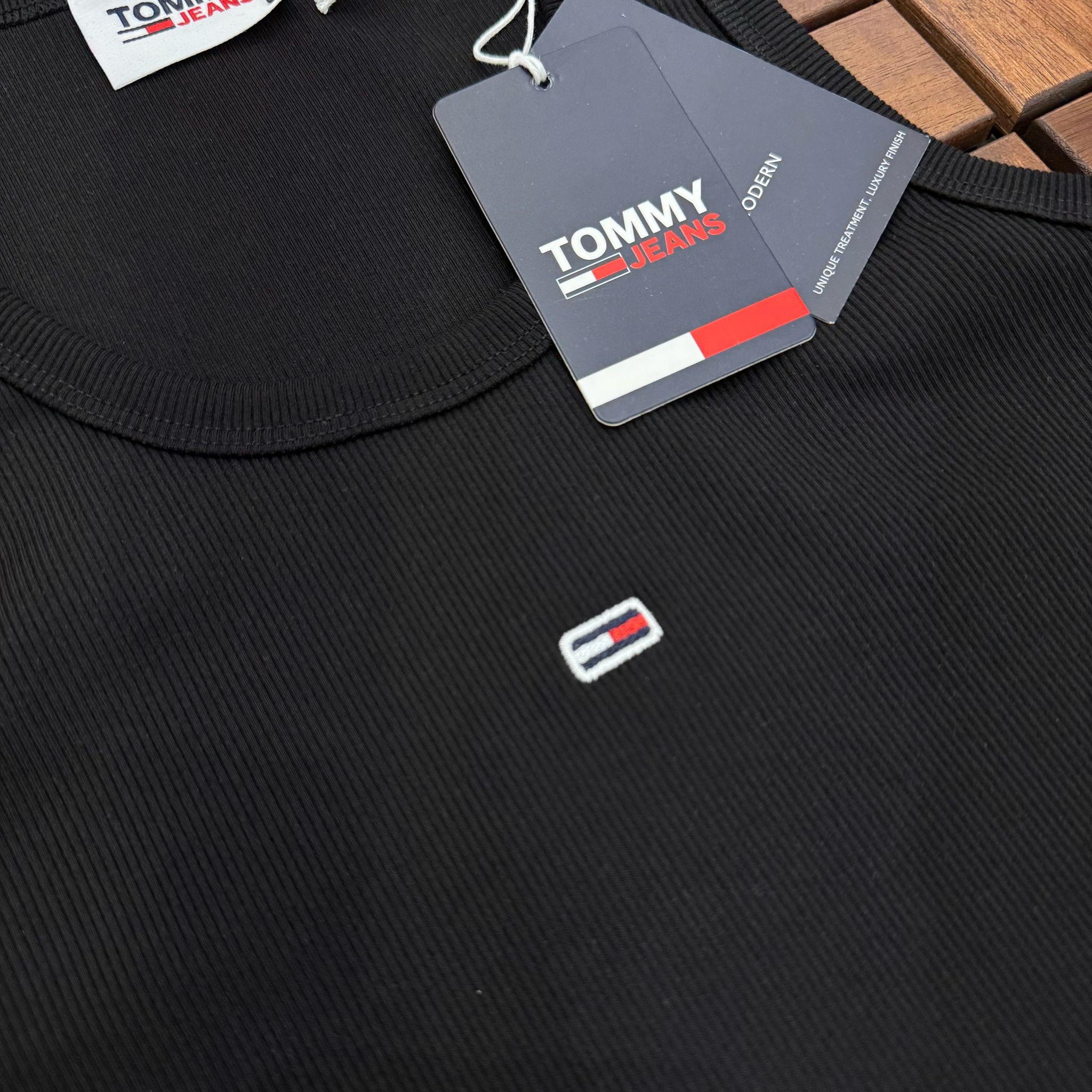 TOMMY JEANS Fitilli Siyah Atlet BES151