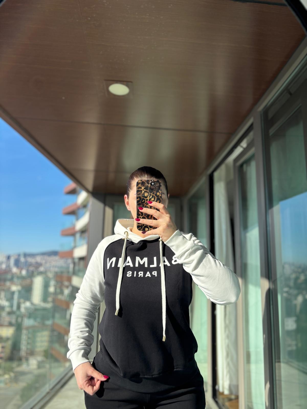 Balmain Kapüşonlu Kadın Sweatshirt