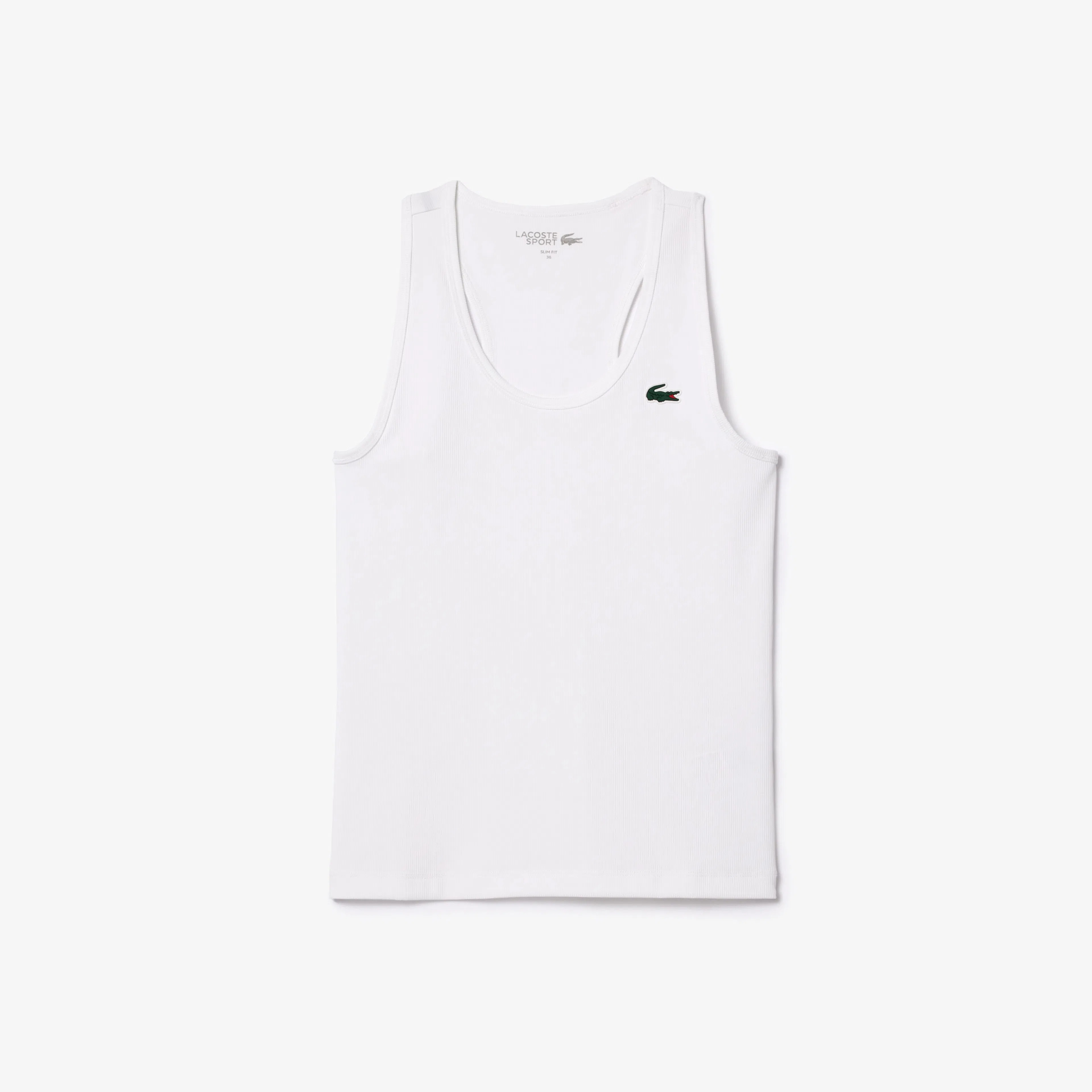 Lacoste Beyaz Fitilli Jarse Kadın Atlet  AH230
