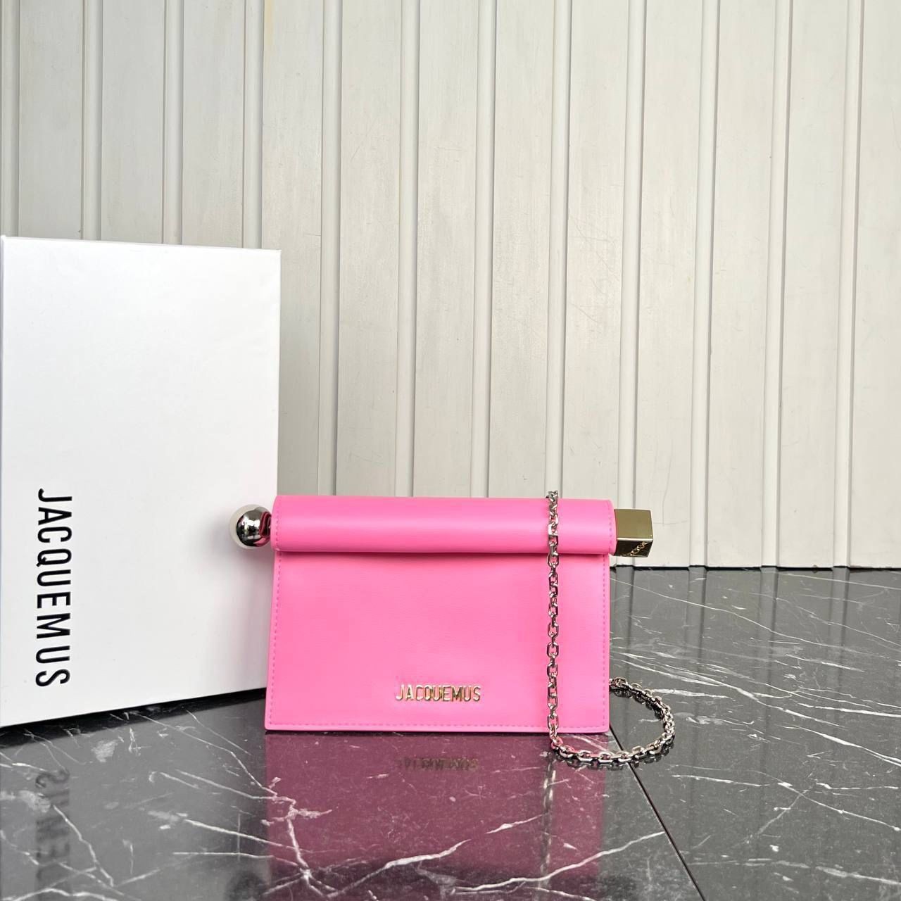 Jacquemus Le Rond Carre Clutch Small