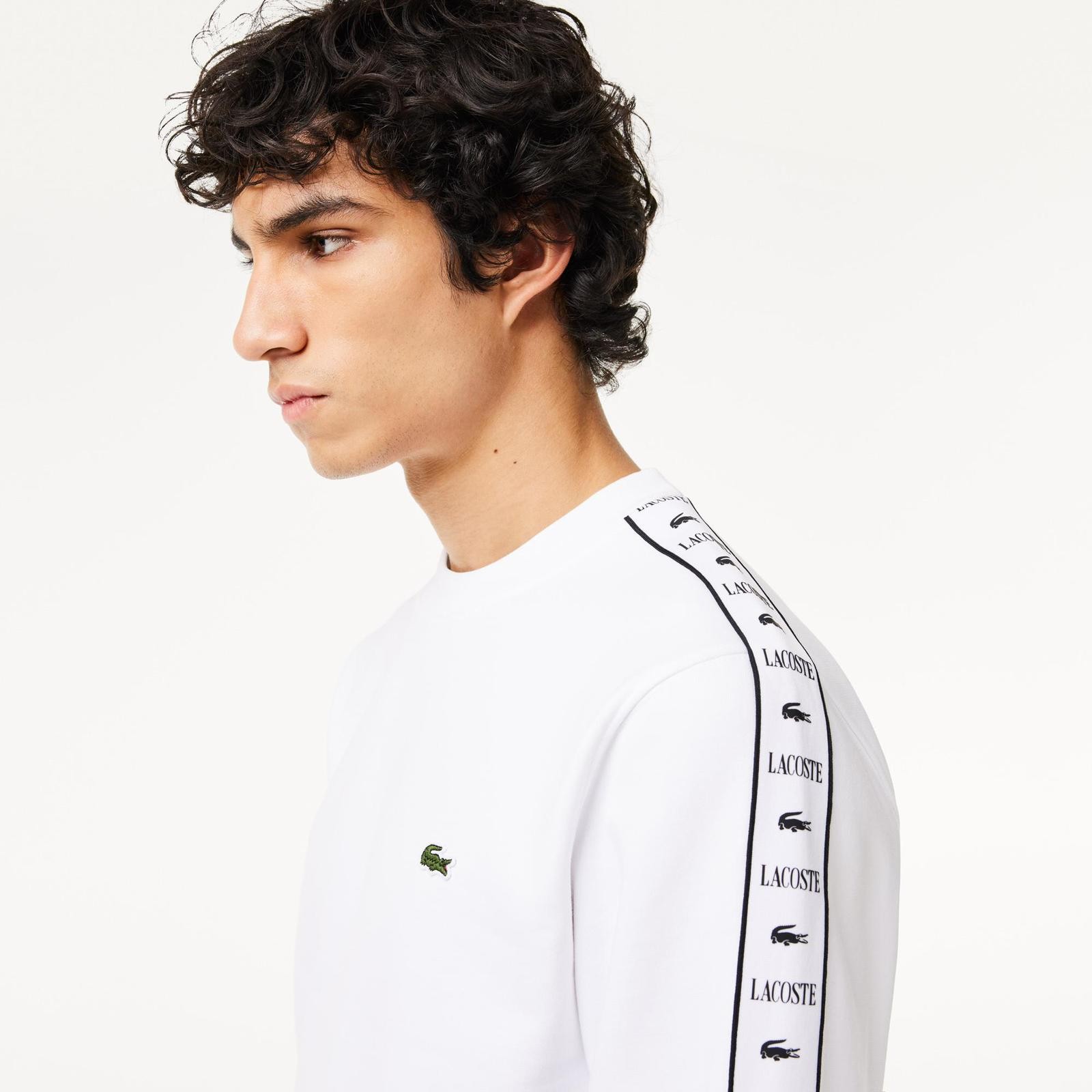 Lacoste Kol Detaylı Erkek Sweatshirt