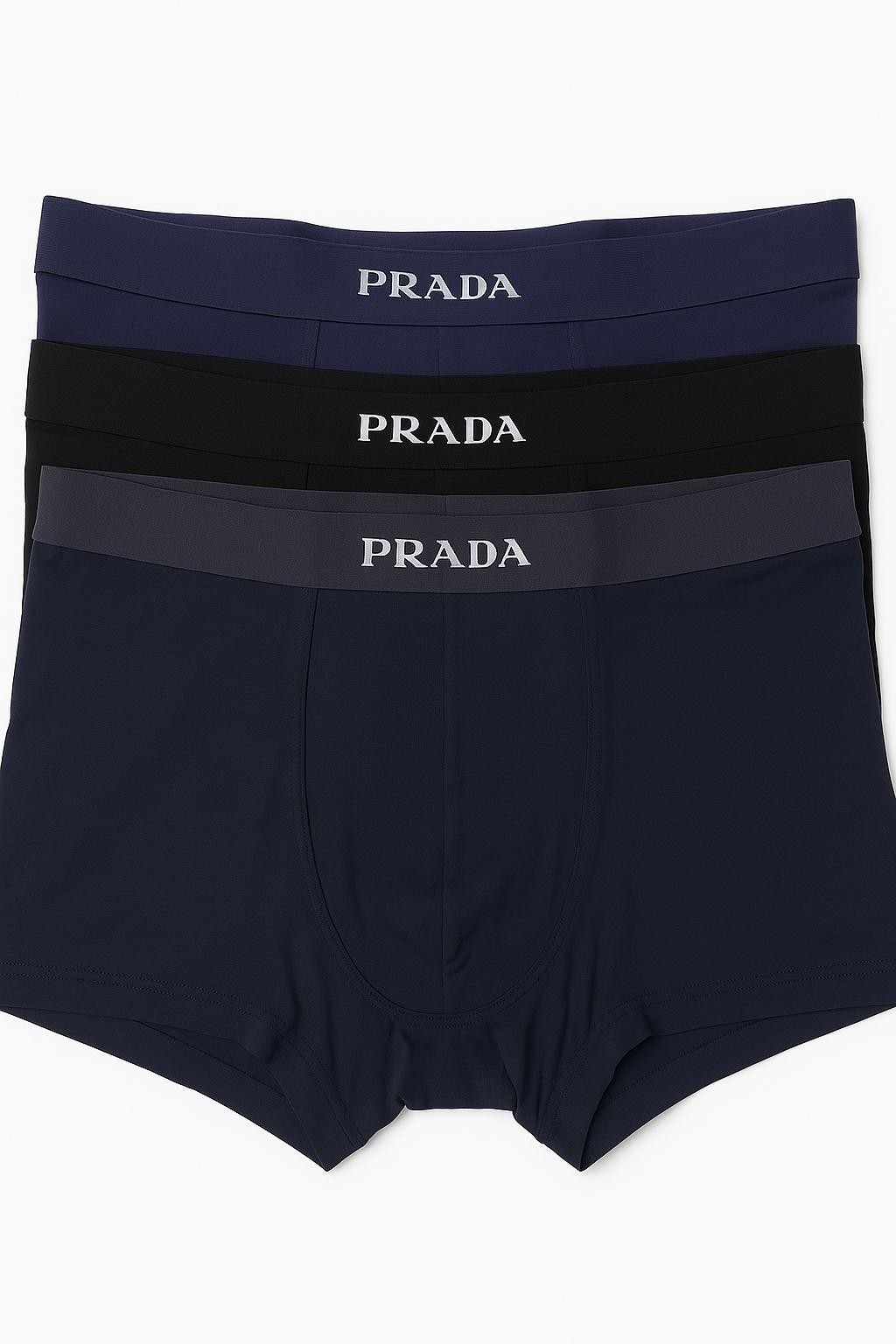 Prada 3'lü Erkek Boxer