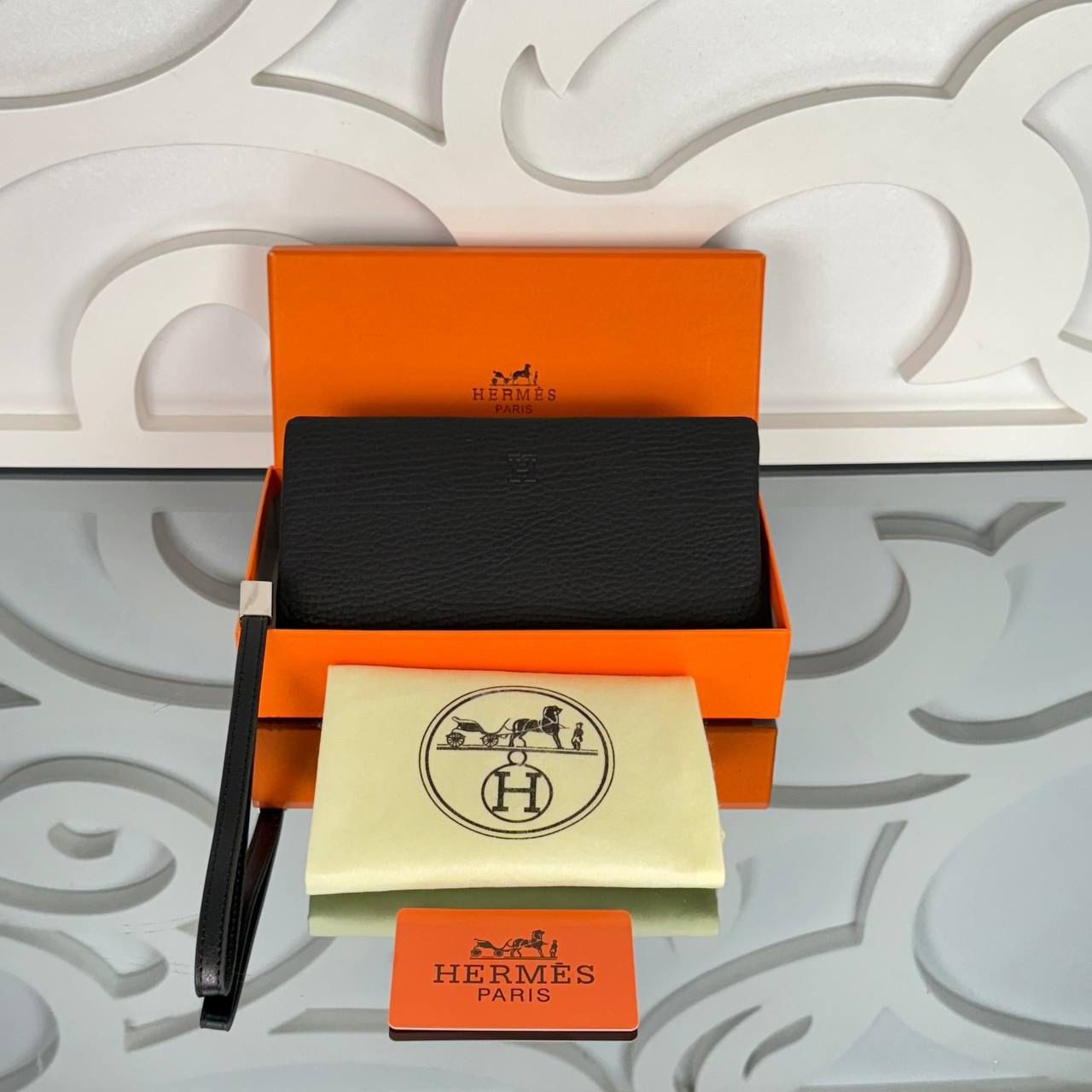 Hermes Men’s Wallet Erkek cüzdan  21x11 cm 